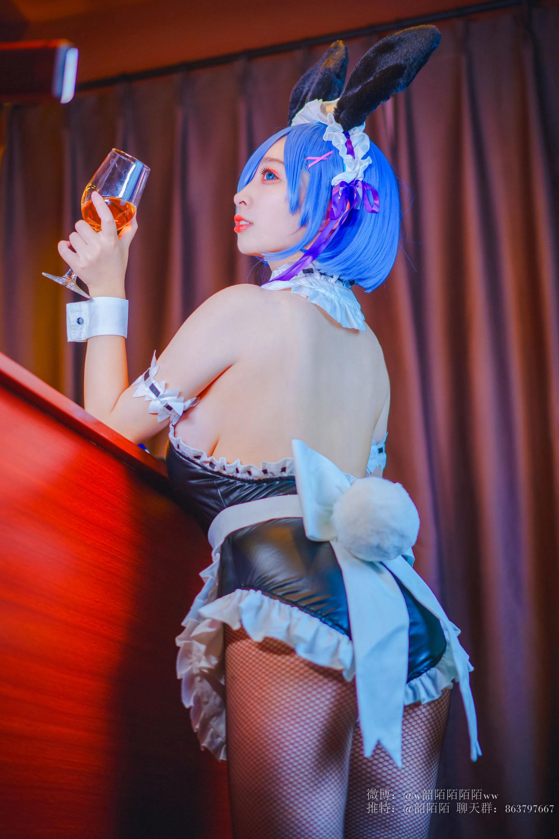 Cosplay美女韶陌陌 雷姆插图6