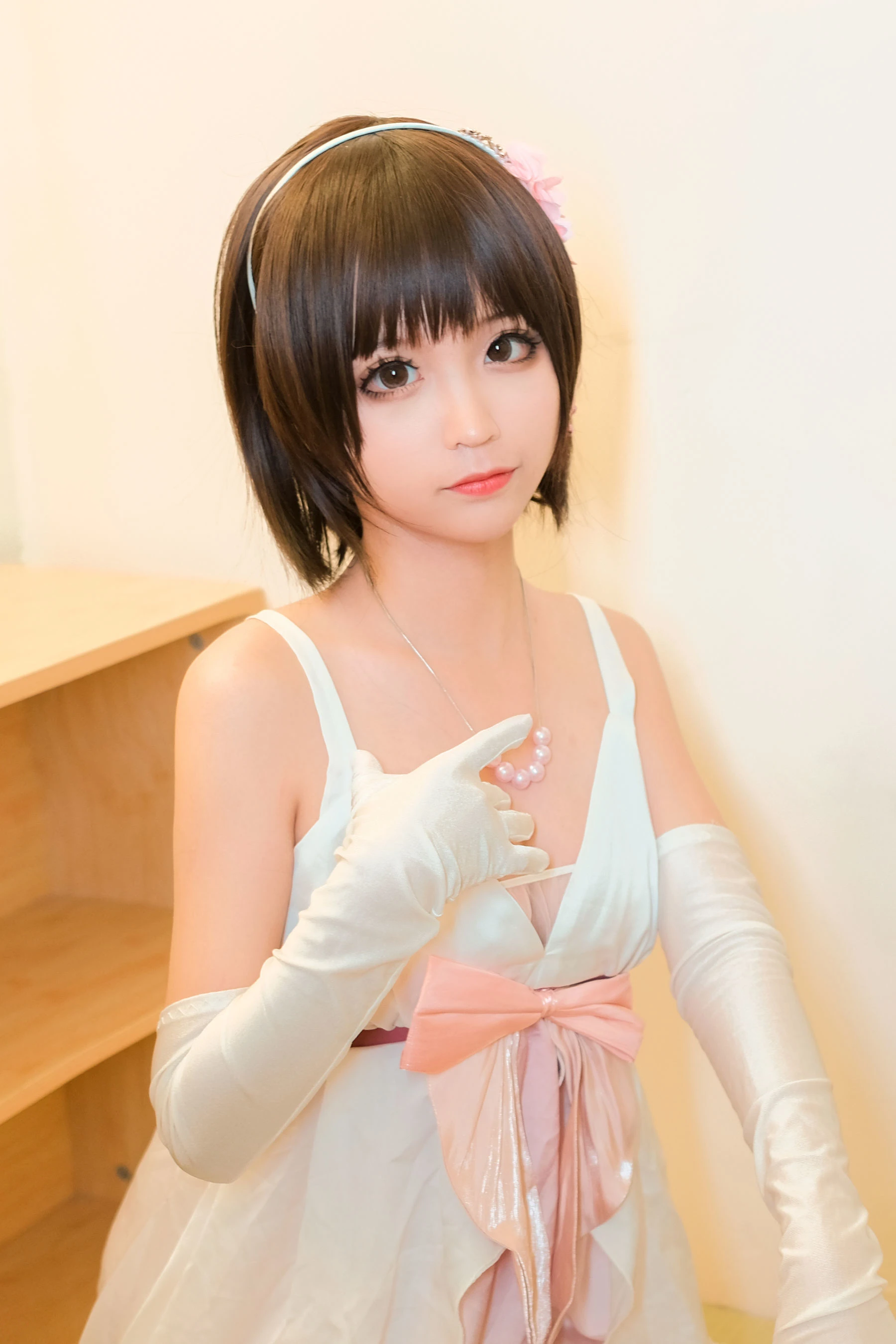 动漫博主蠢沫沫 加藤惠礼服 [40P]插图2