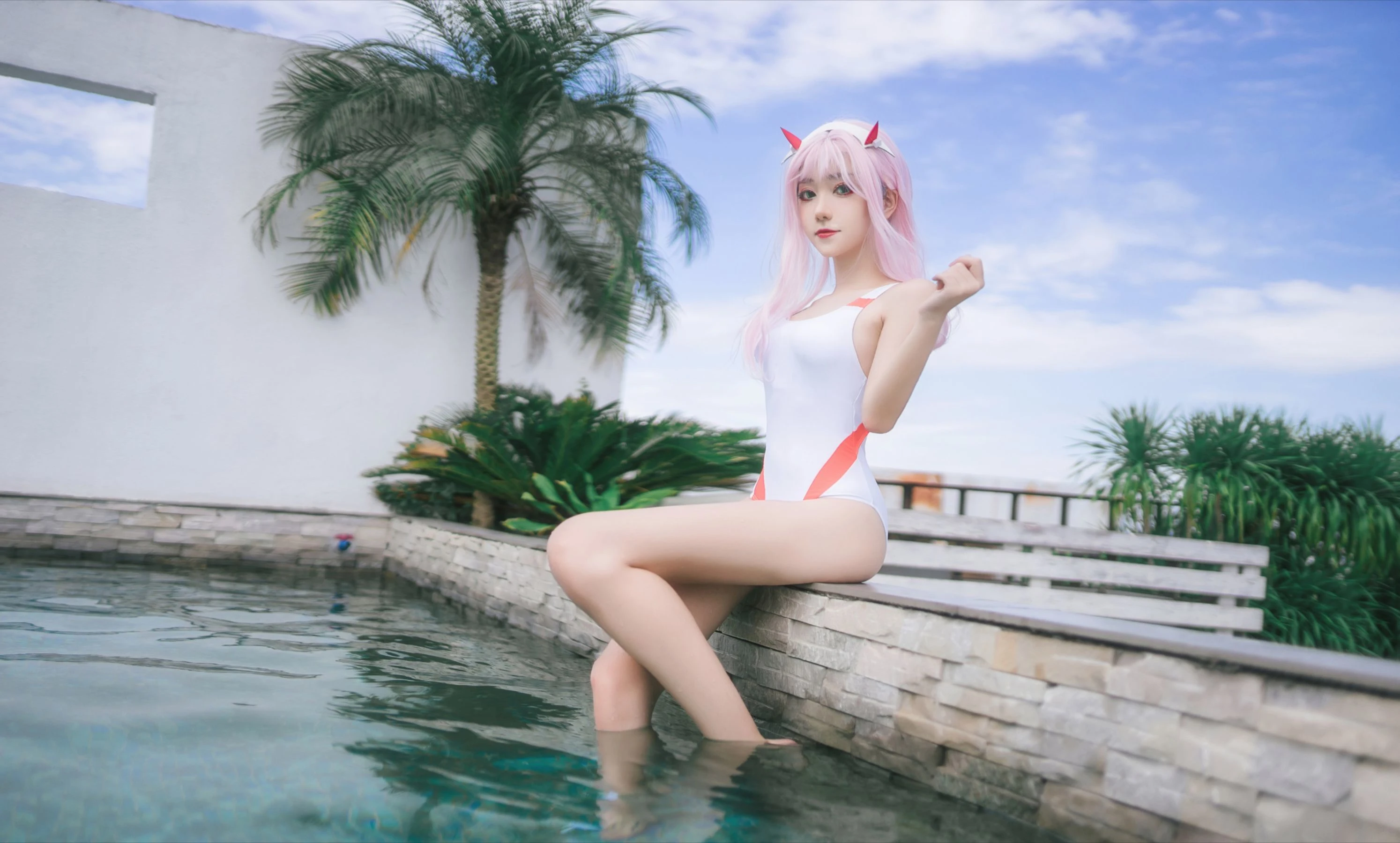 动漫博主南桃Momoko – 连体泳衣高清在线免费欣赏–微密图社-微密图社