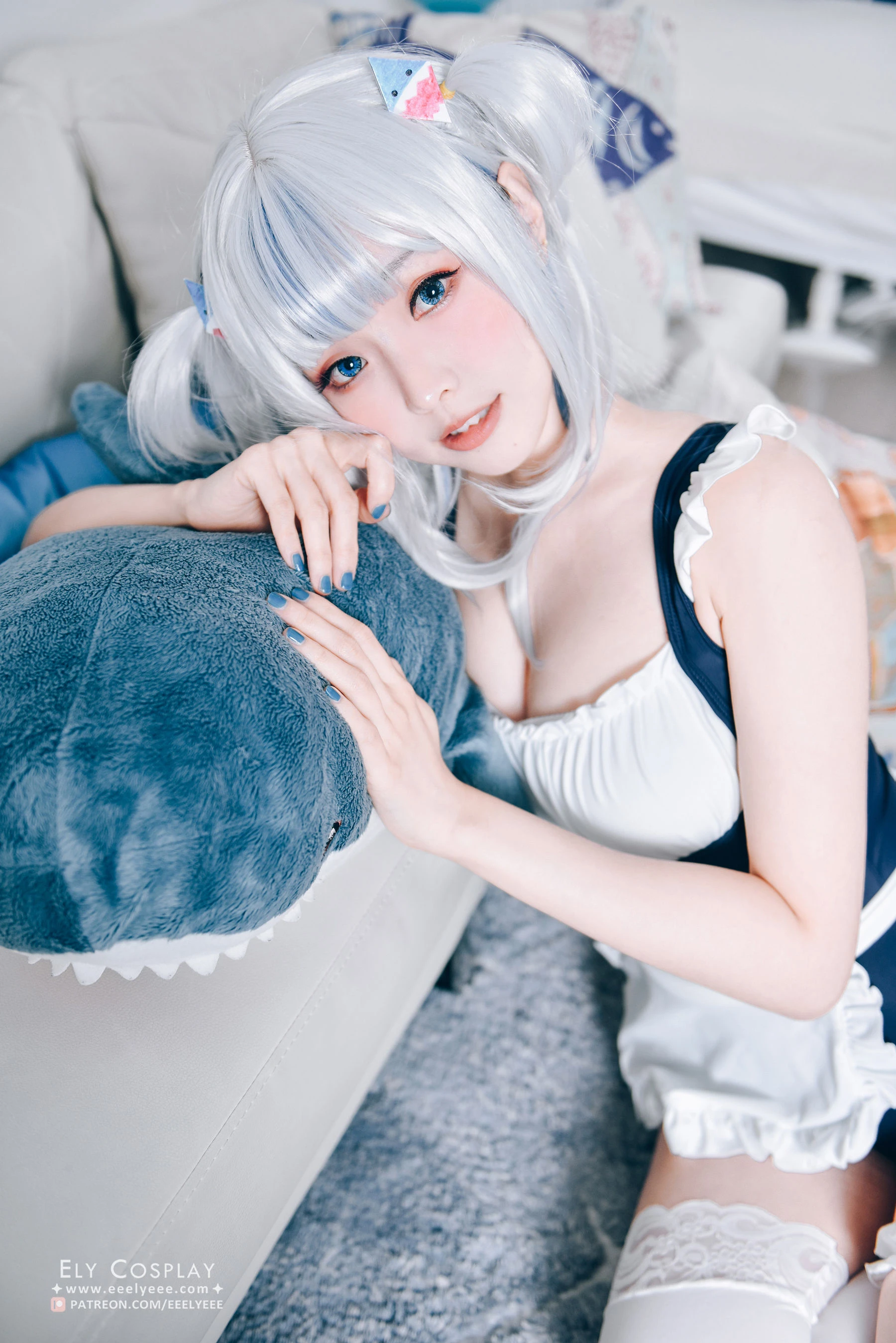 Ely_eee(ElyEE子) – 噶呜・古拉(小鲨鲨) 泳装插图7