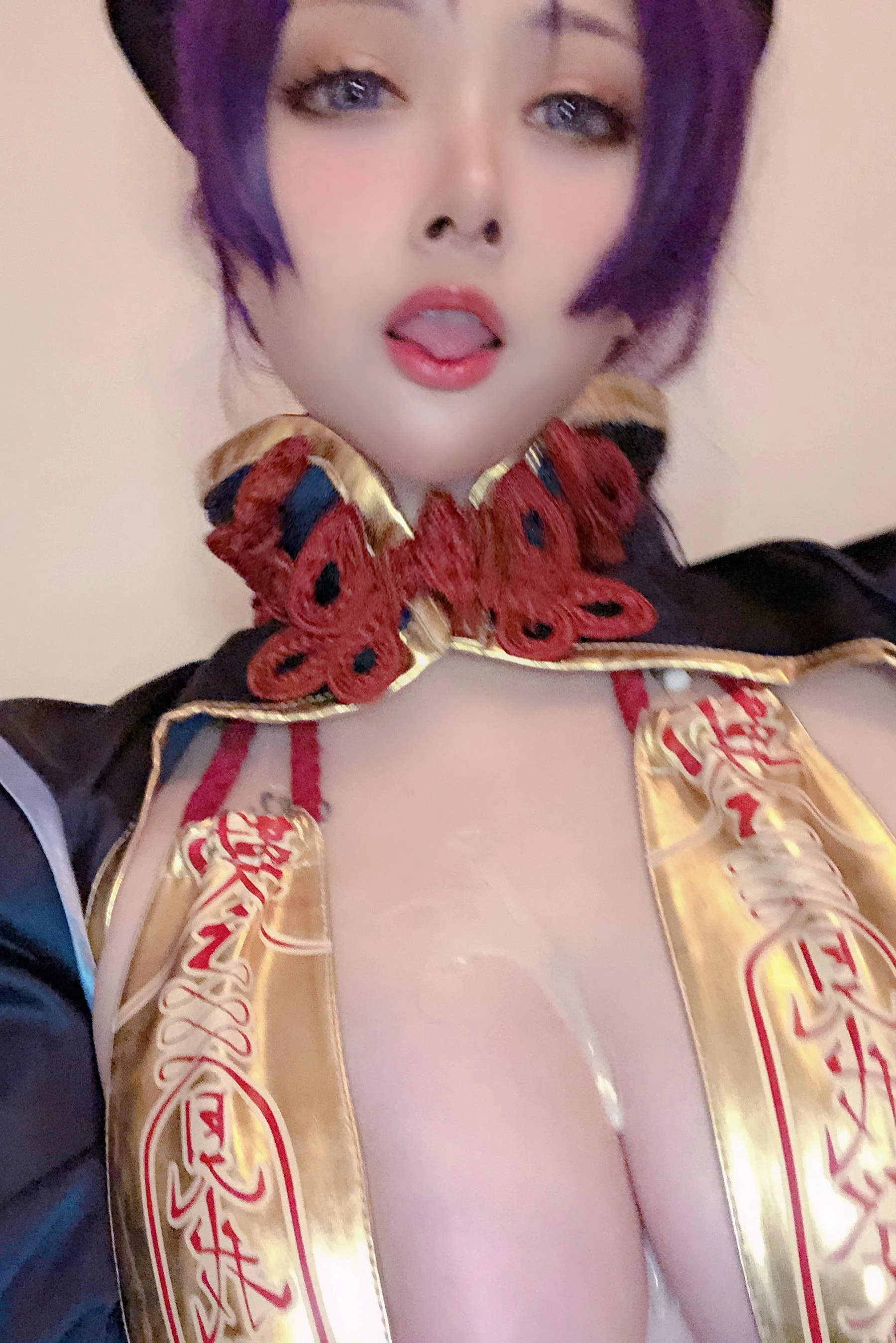 高颜值coser念念_D – 奶光僵尸娘自拍插图4