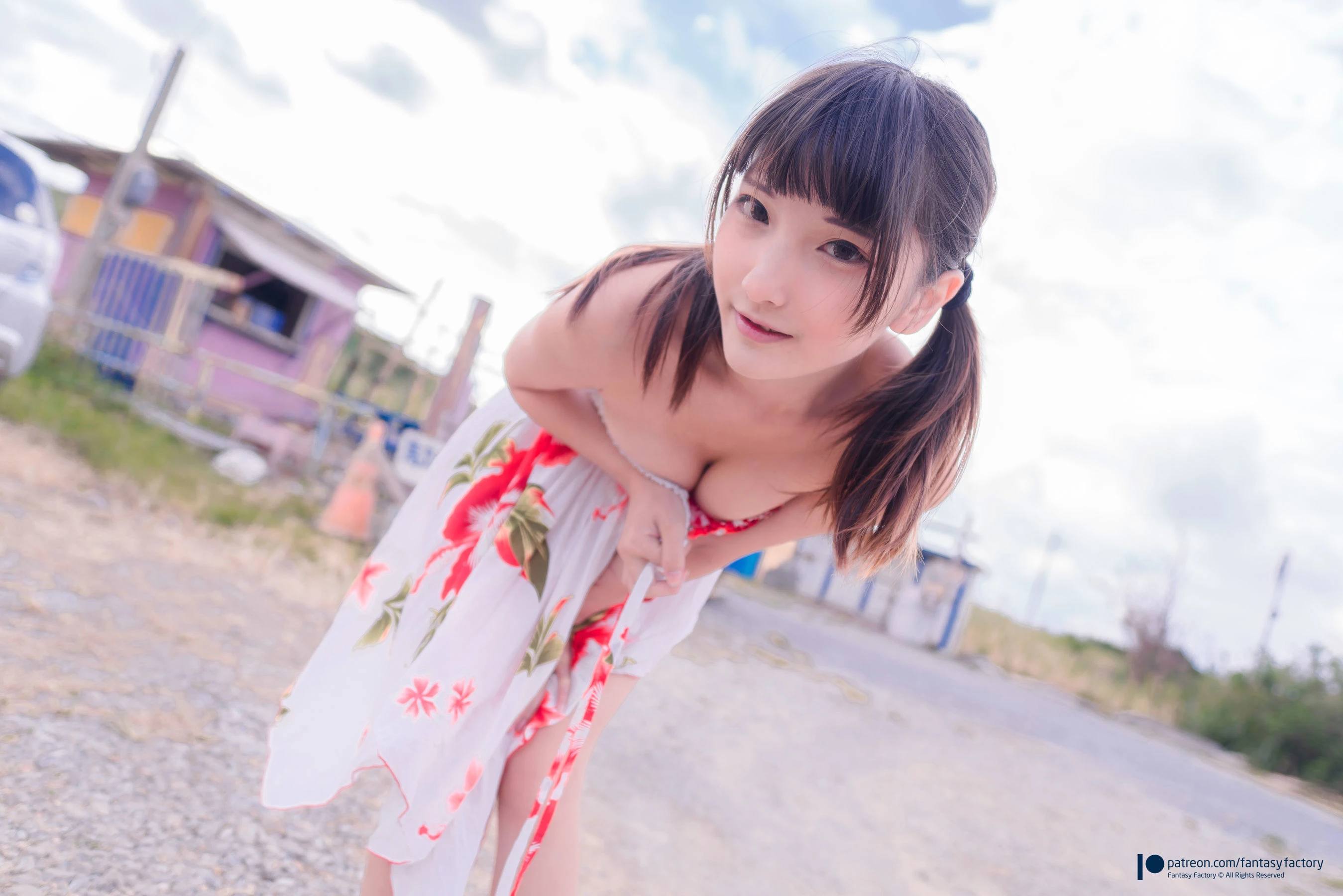 [Fantasy Factory] 小丁Cosplay – 居家 沙滩 浴室插图1