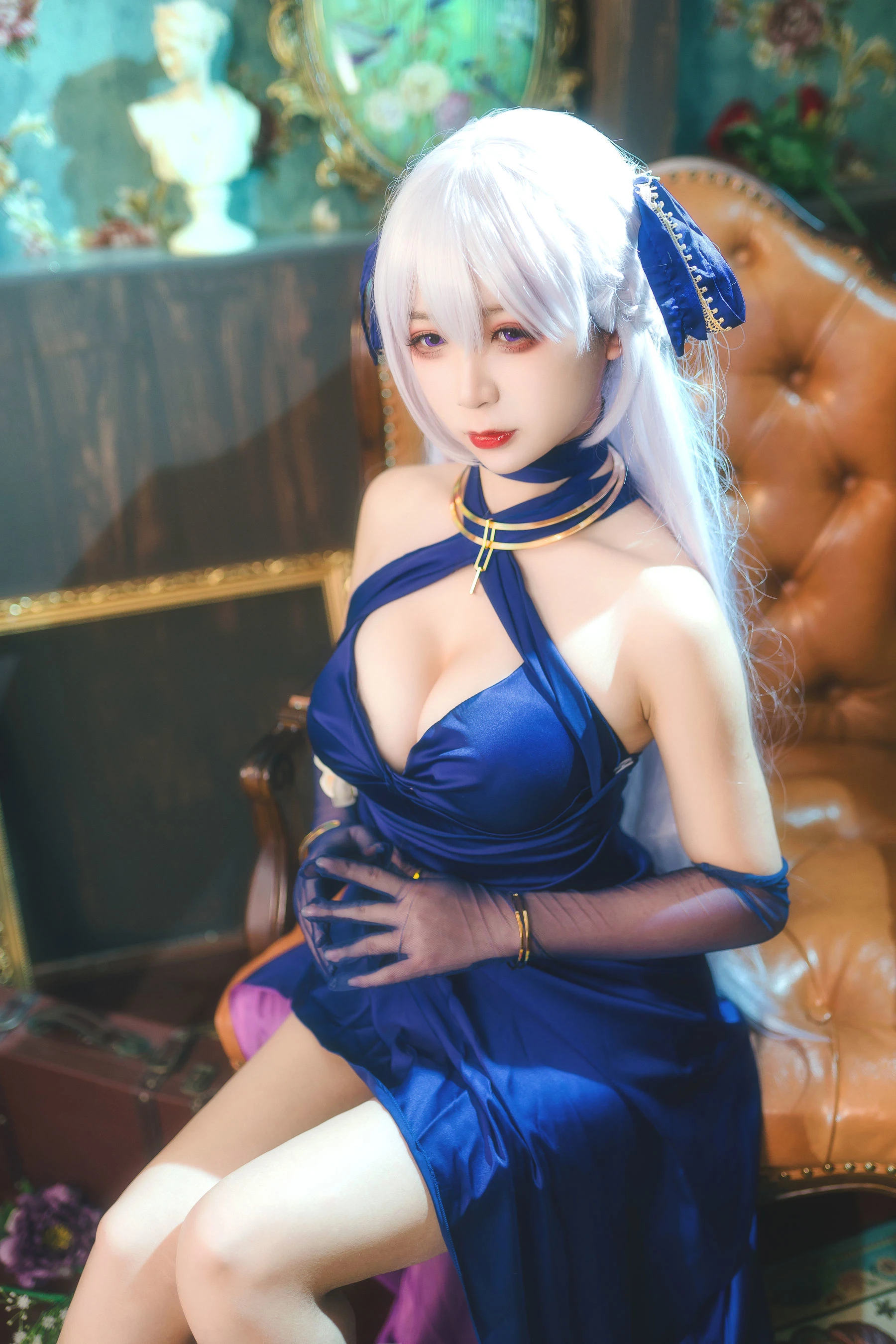 动漫博主樱落酱w 贝法礼服插图4