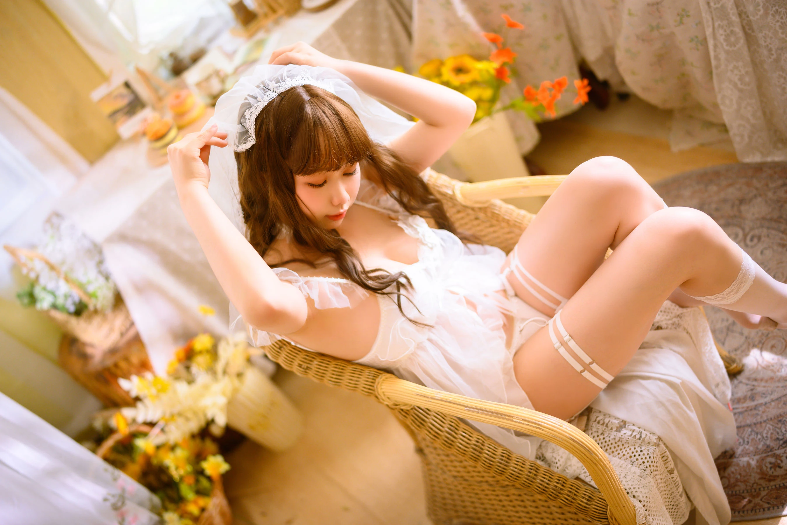 渡边早季Saki – 婚纱插图7