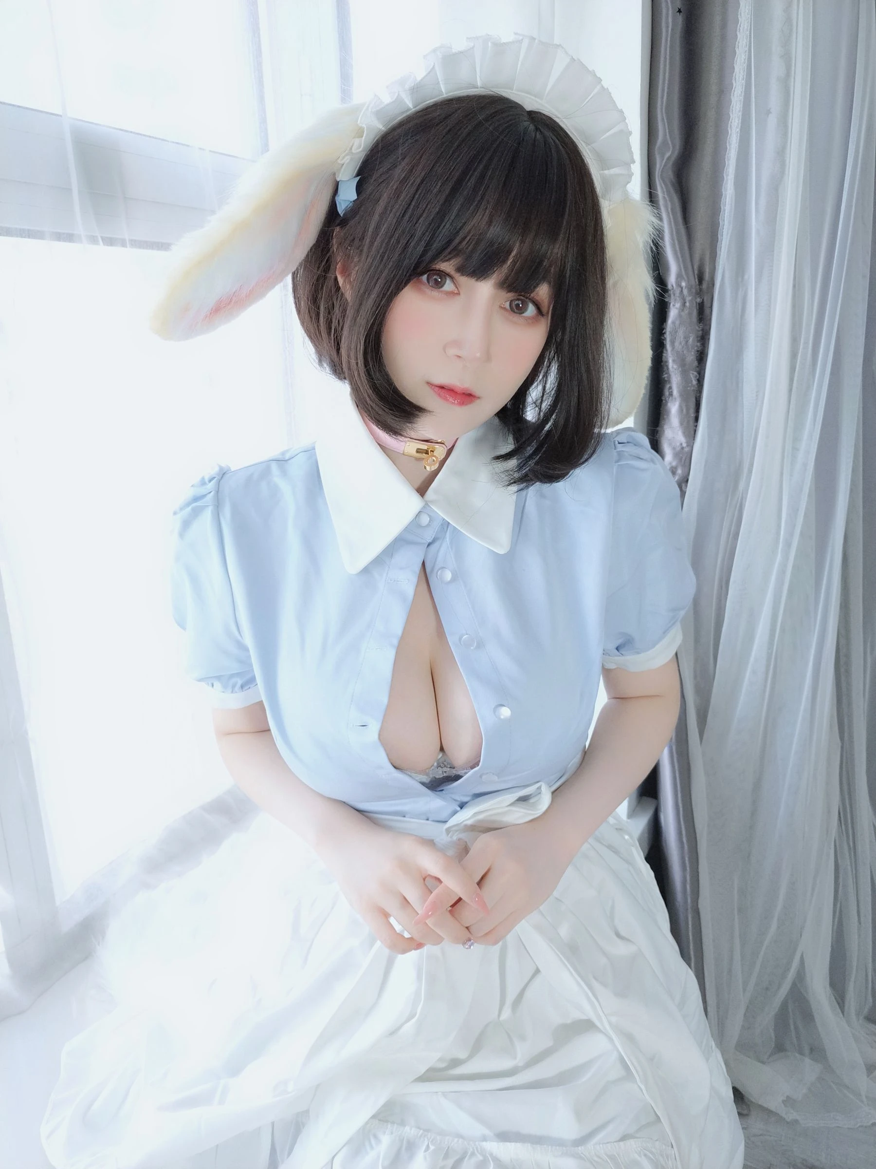 Coser小姐姐白银 – 兔女仆插图8