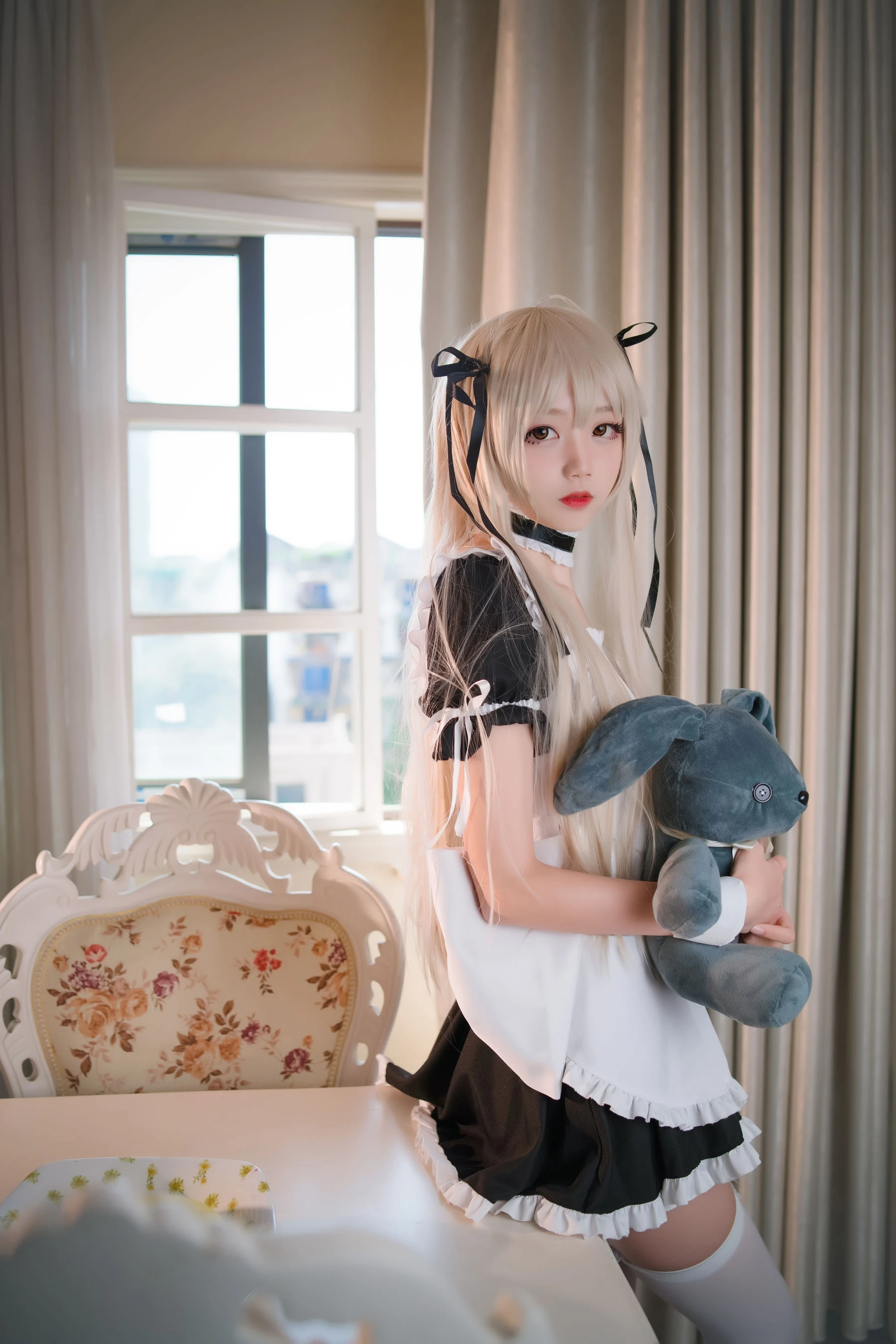 清纯少女五更百鬼 穹妹女仆插图1