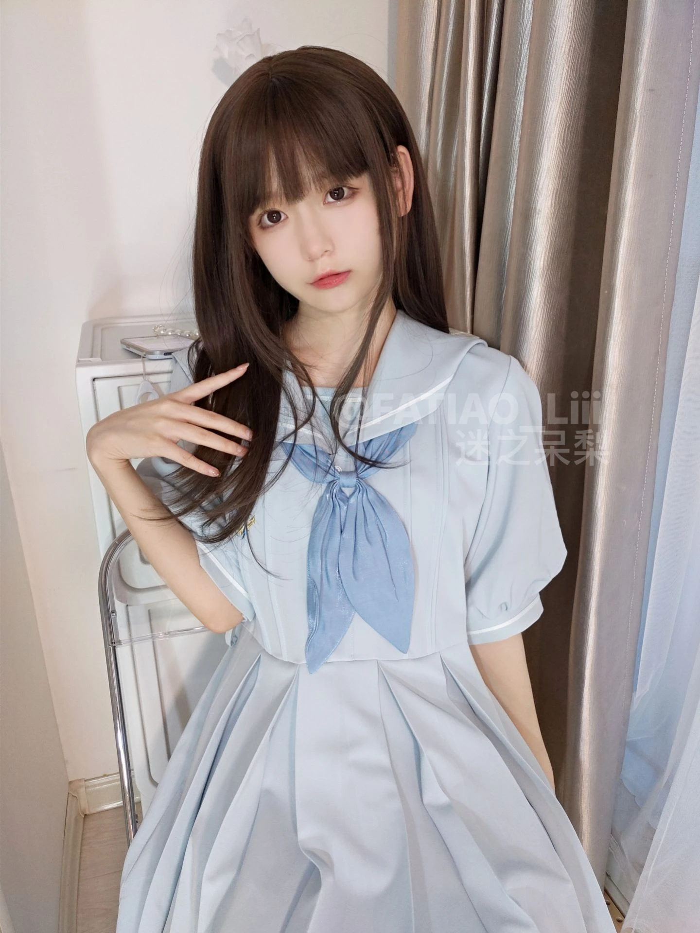 迷之呆梨(发条少女)[fantia] – 白ストッキング後輩插图5