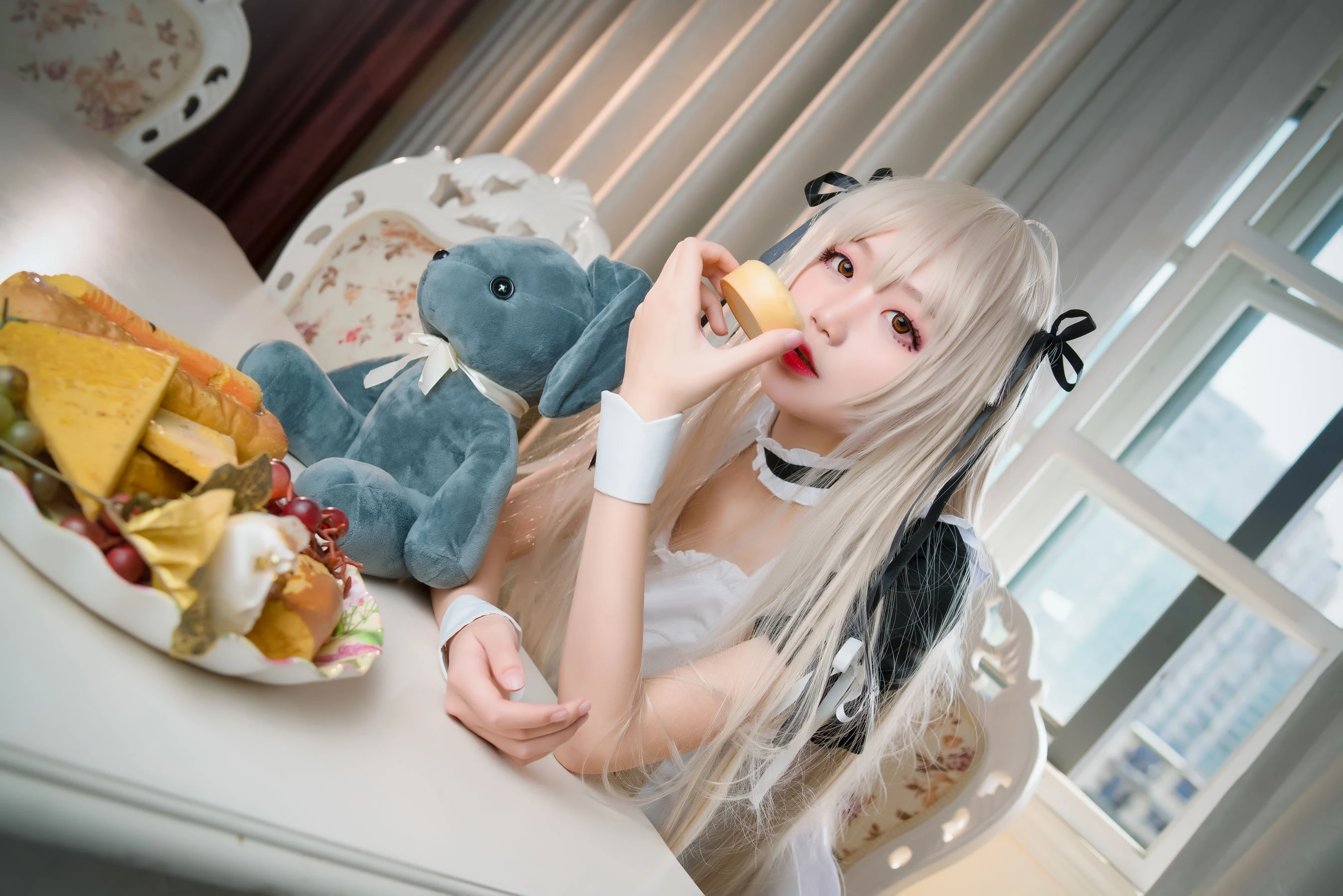 清纯少女五更百鬼 穹妹女仆插图2