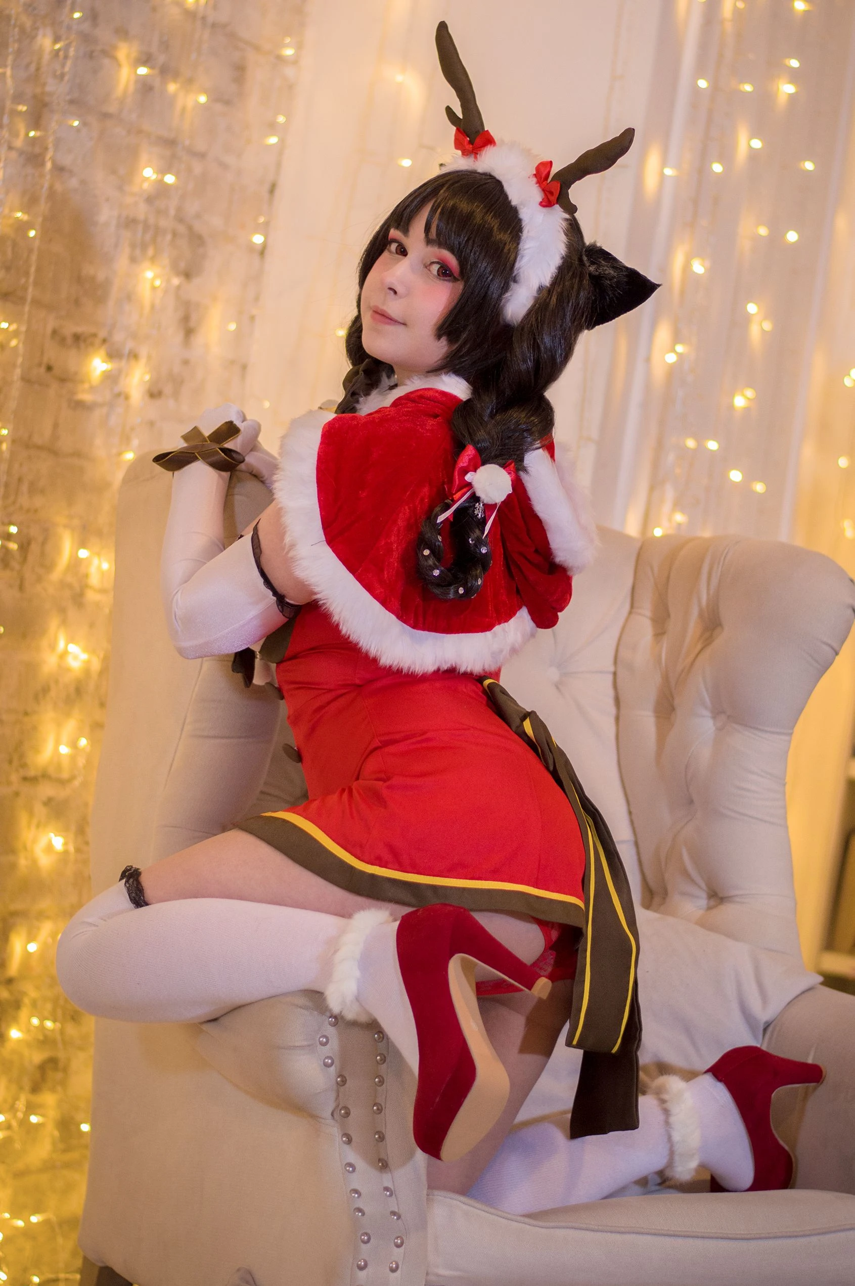 Yoshinobi – Ooshio Xmas (Azur Lane)插图4