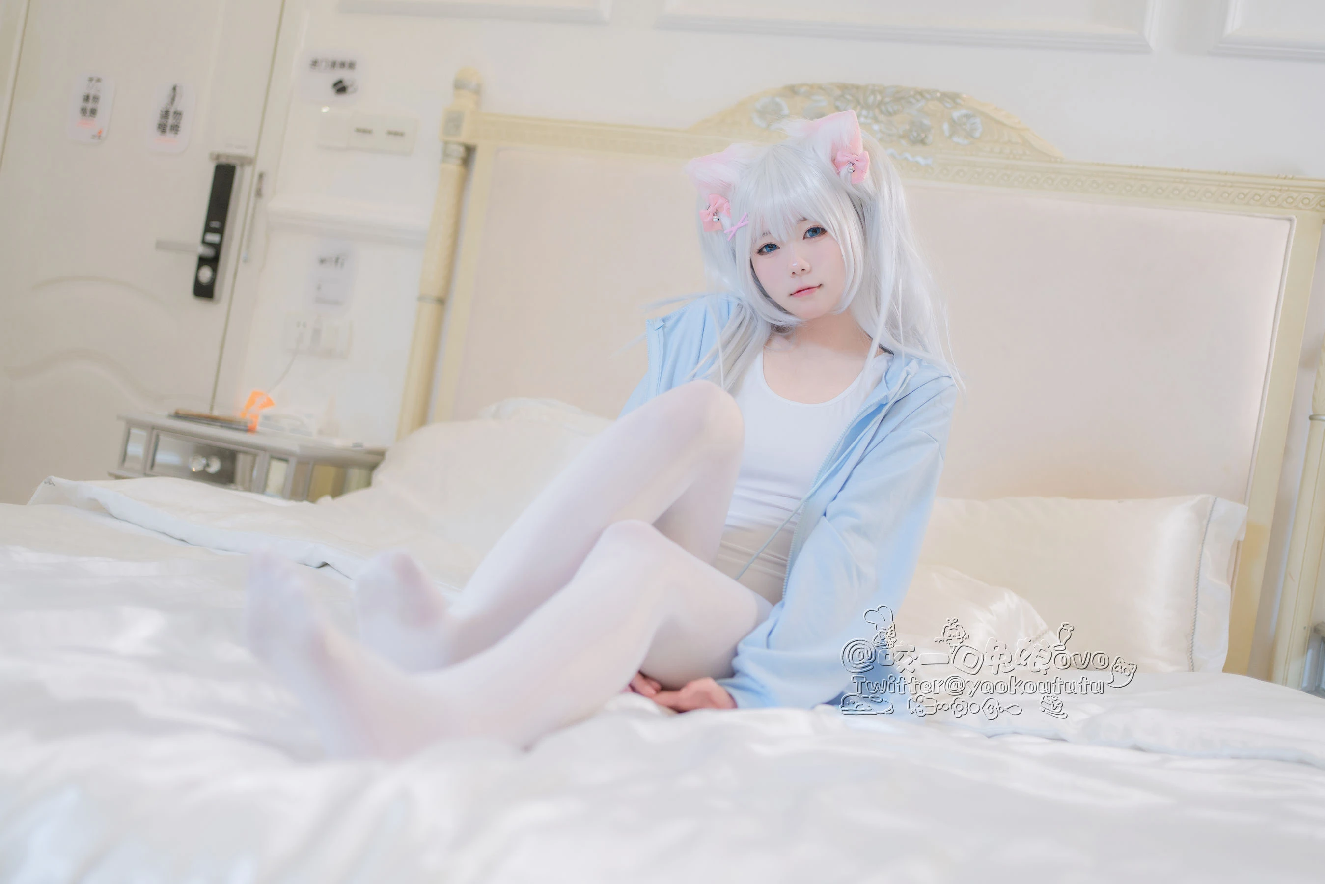 咬一口兔娘 – 做你的猫 [55P]插图1