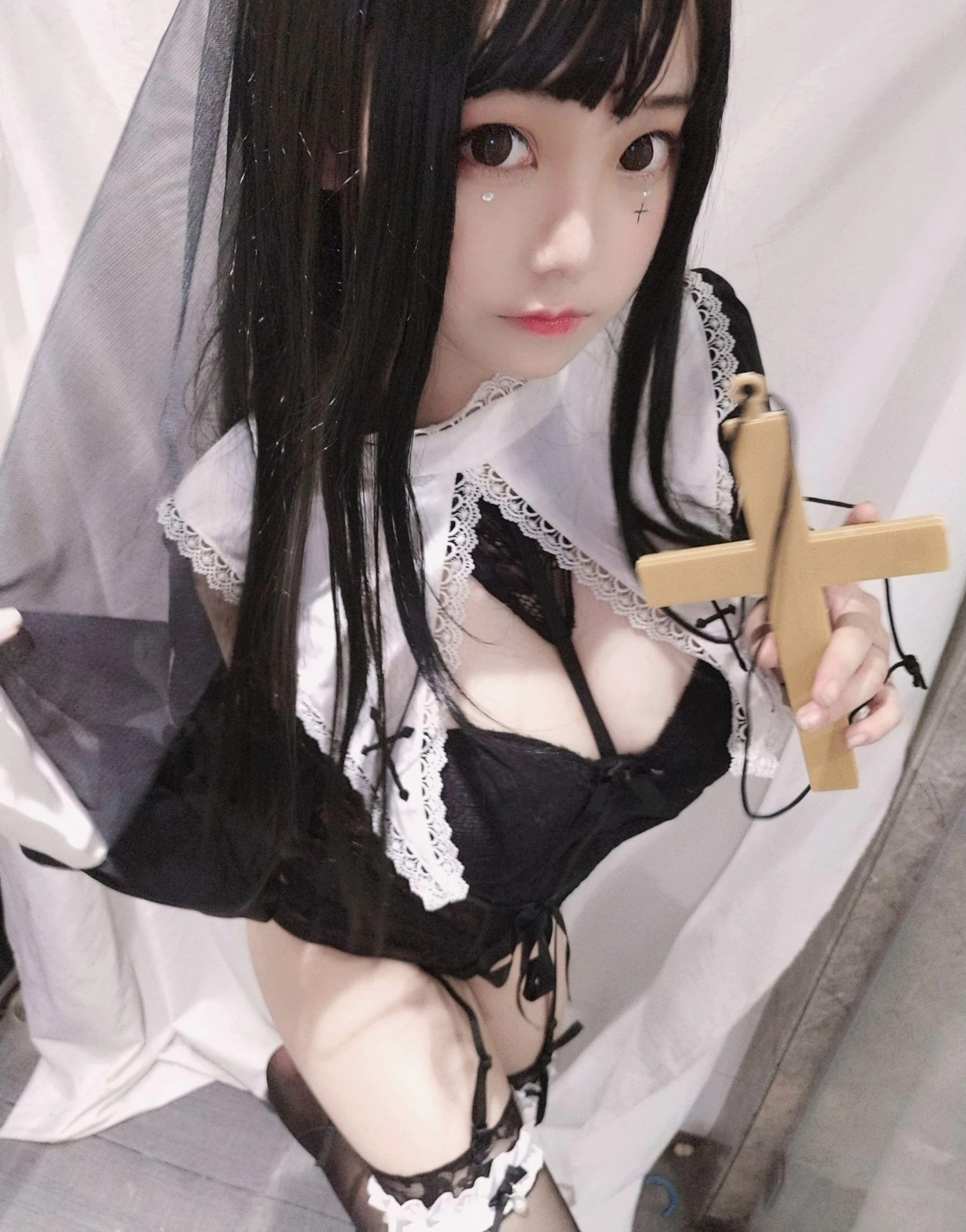 萌系小姐姐蜜汁猫裘 – 修女插图8
