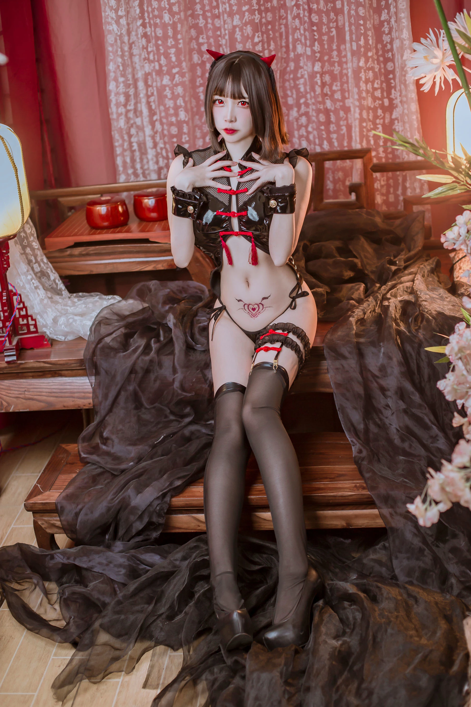 人气Coser二佐Nisa – 中华风小恶魔插图3