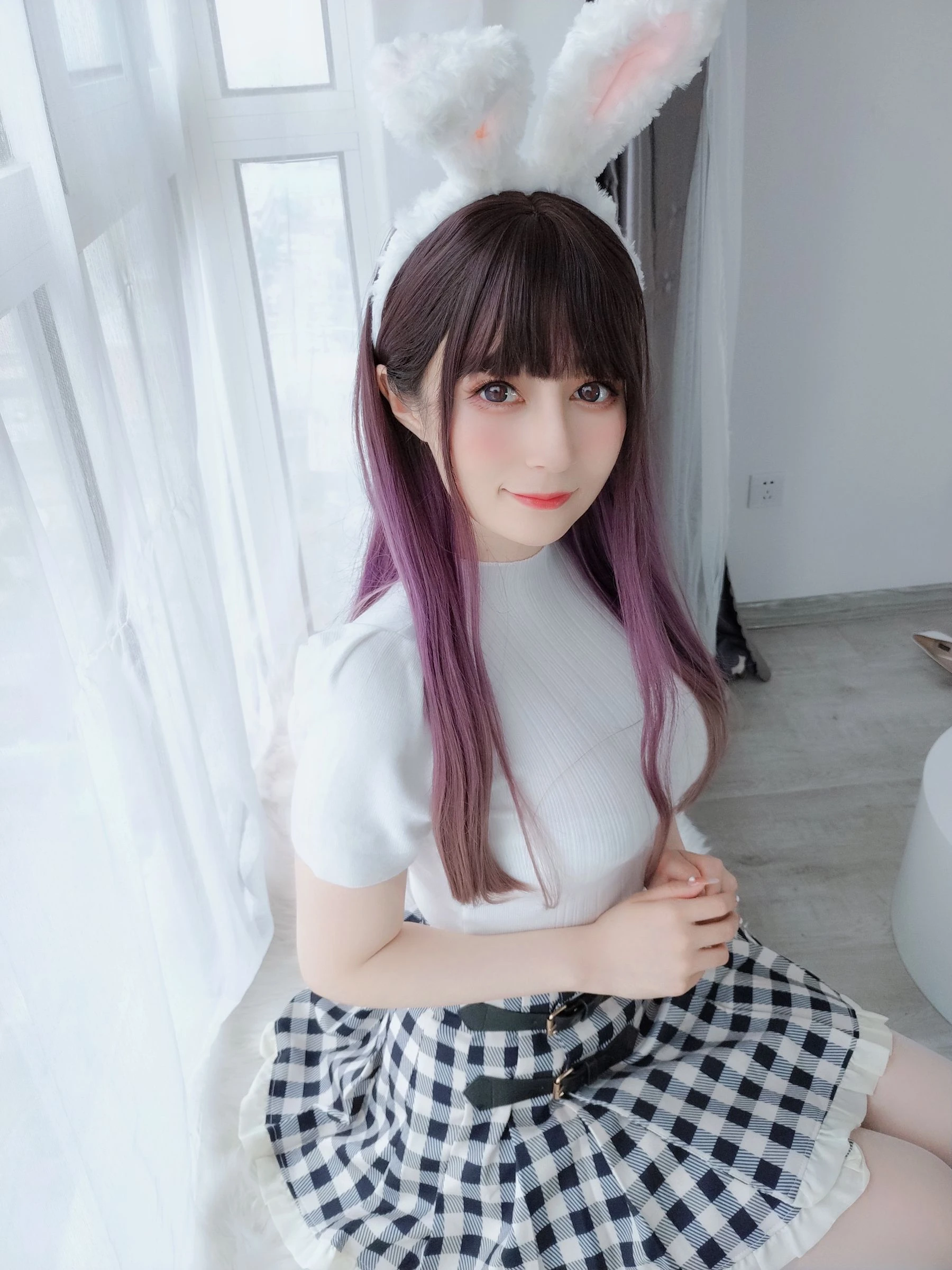Coser小姐姐白银 – 白丝兔女郎插图7