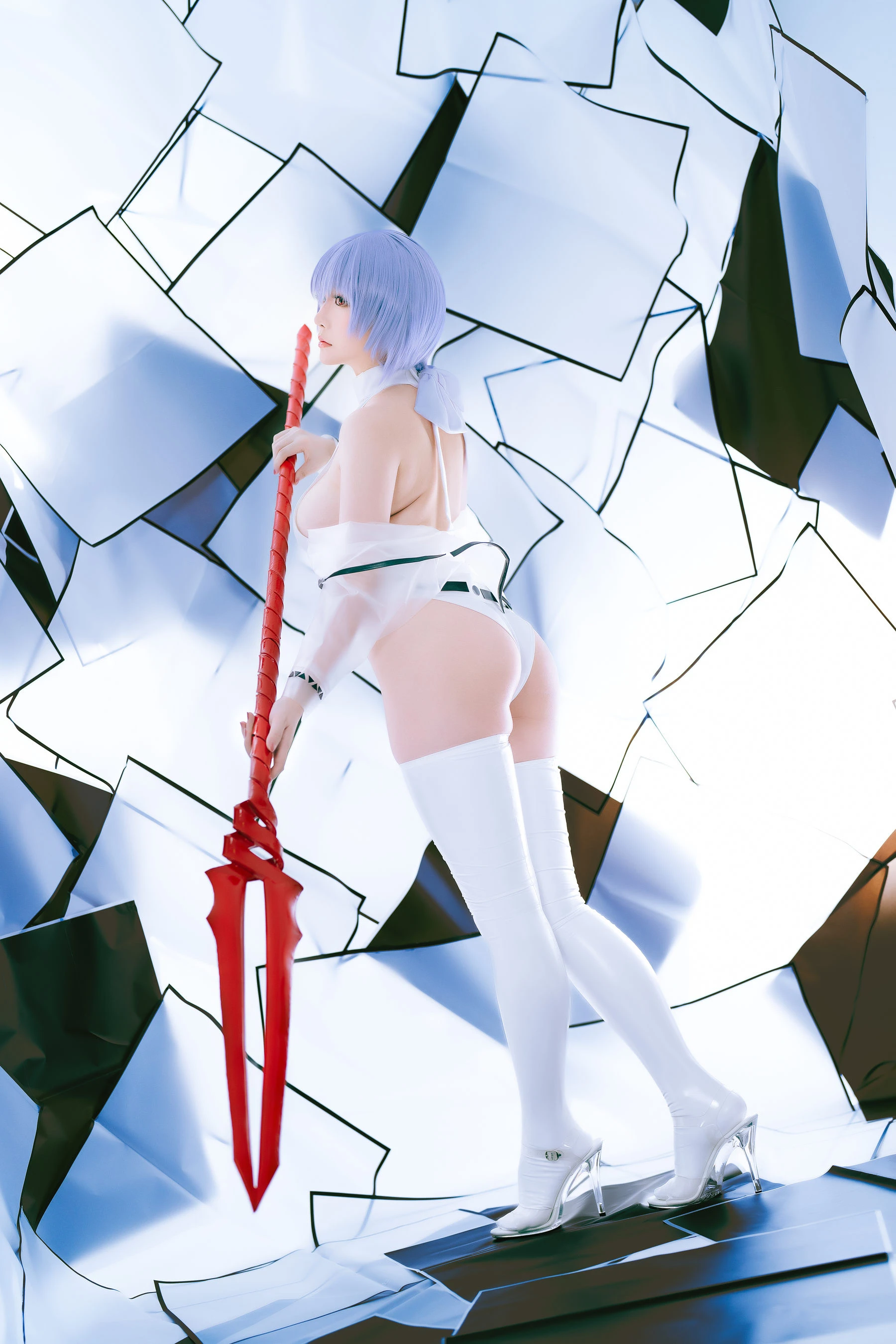Coser小姐姐星之迟迟 – 绫波丽同人 [61P]插图2