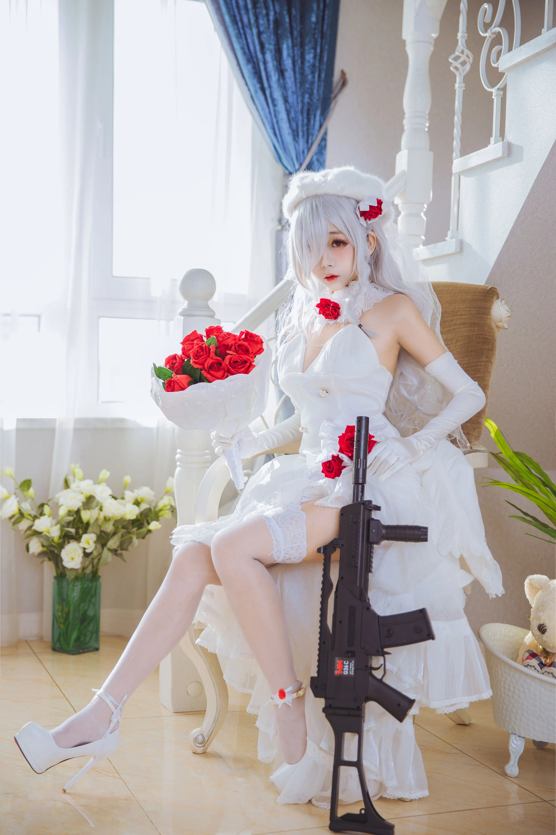 Cosplay日奈娇 g36c 礼服 [40P]高清在线免费欣赏–微密图社-微密图社