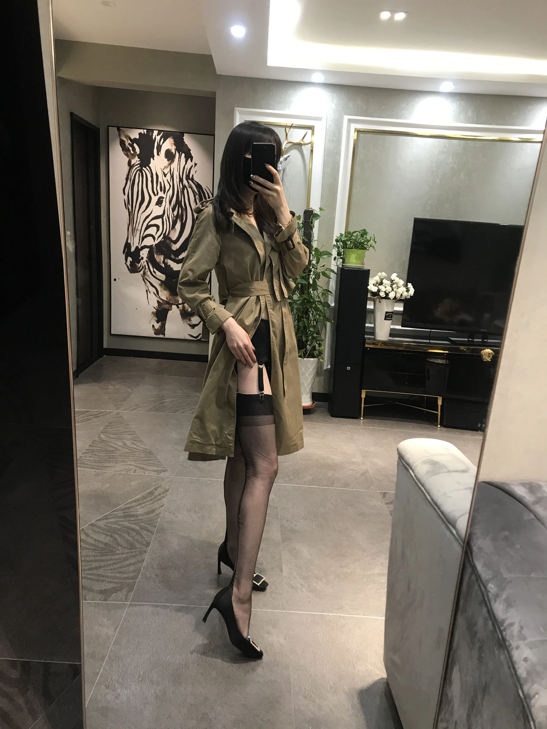 丝足博主麋鹿_Monroe 2020.04.13 皮草丝惑插图5