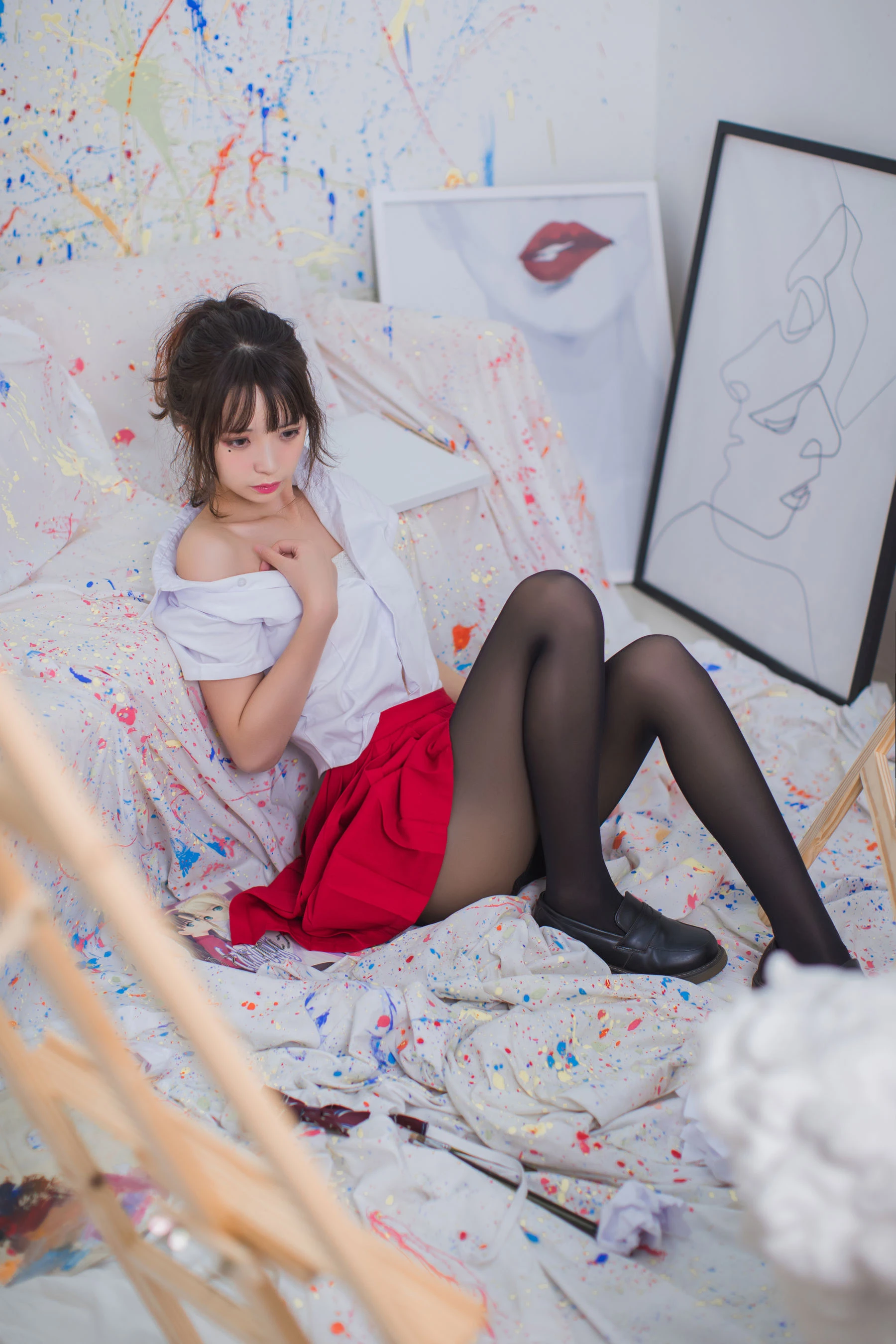 疯猫ss《黑丝 ? JK ? 少女》插图6