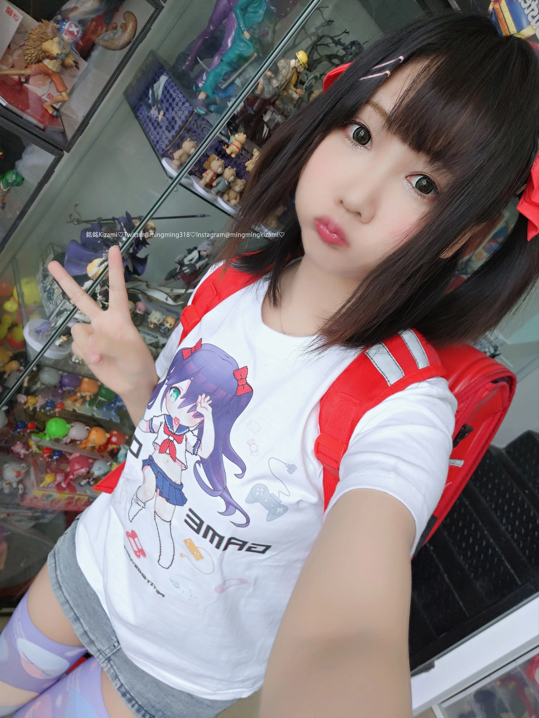 銘銘Kizami 自撮りVol.24 二次元少女插图1