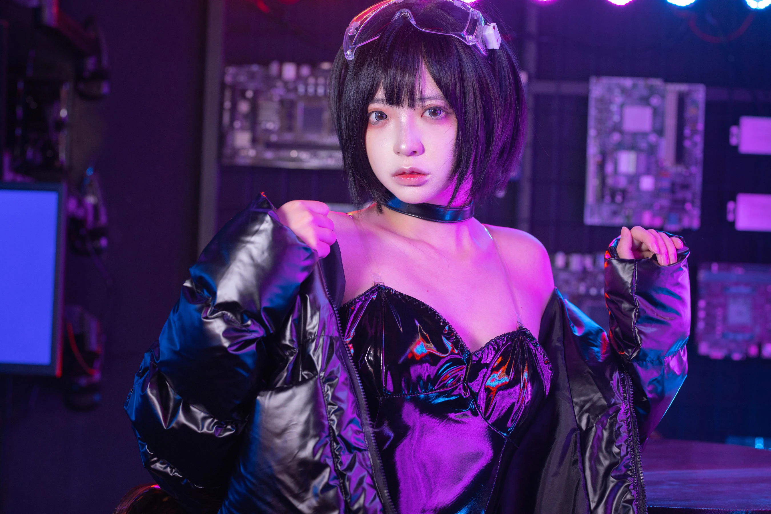 疯猫ss – 赛博少女插图4