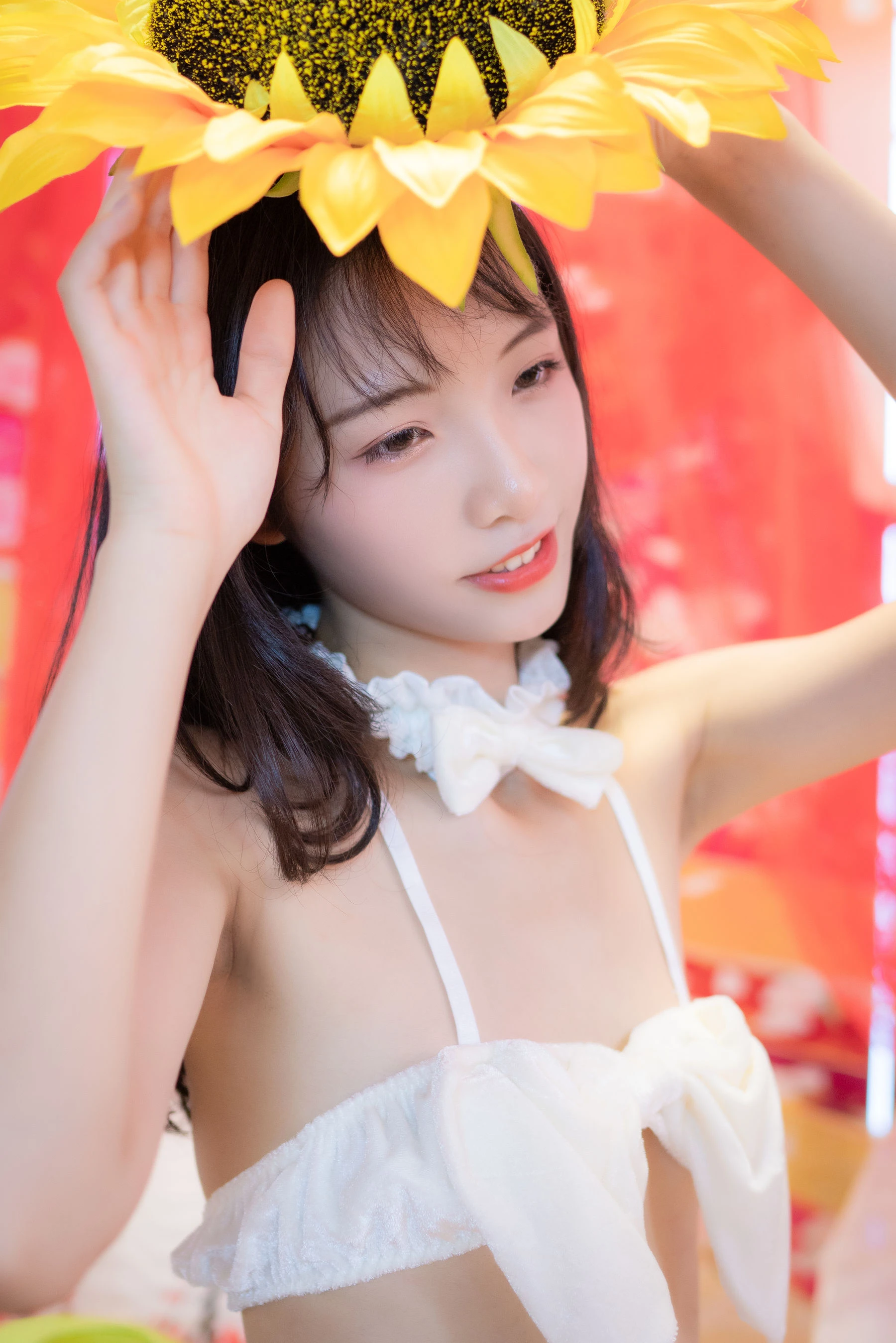 清纯妹子西瓜 白猫咪内衣 [34P]插图3