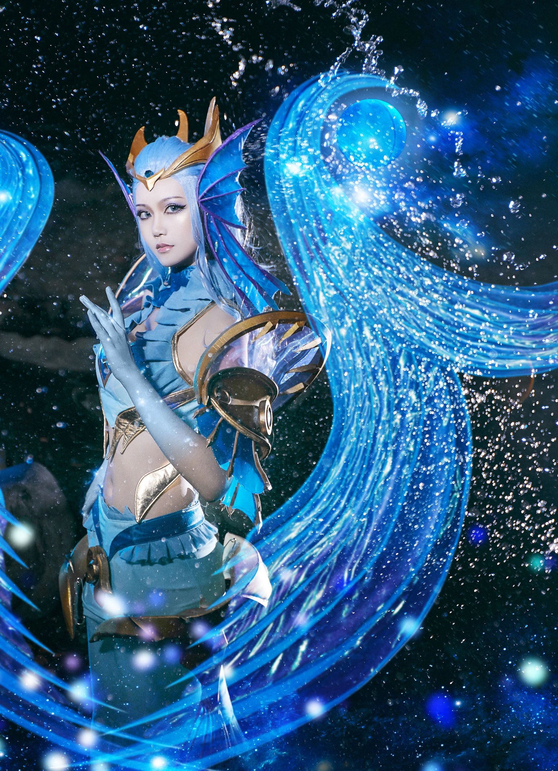 人气coser戚顾儿MIKI 王者荣耀 武则天海洋之心插图7