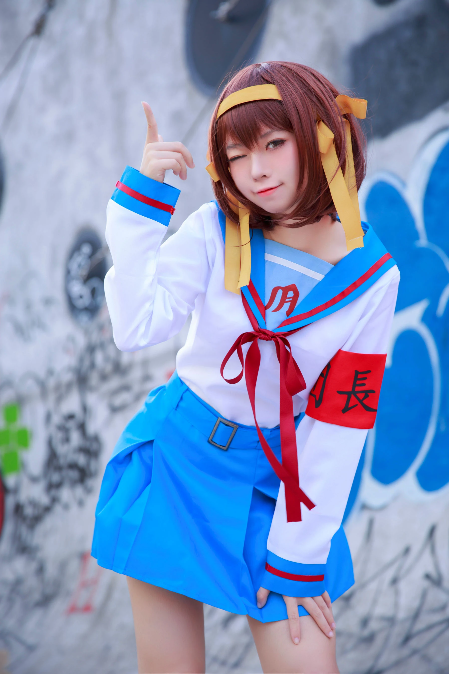 动漫博主G44不会受伤 – 凉宫 制服插图5