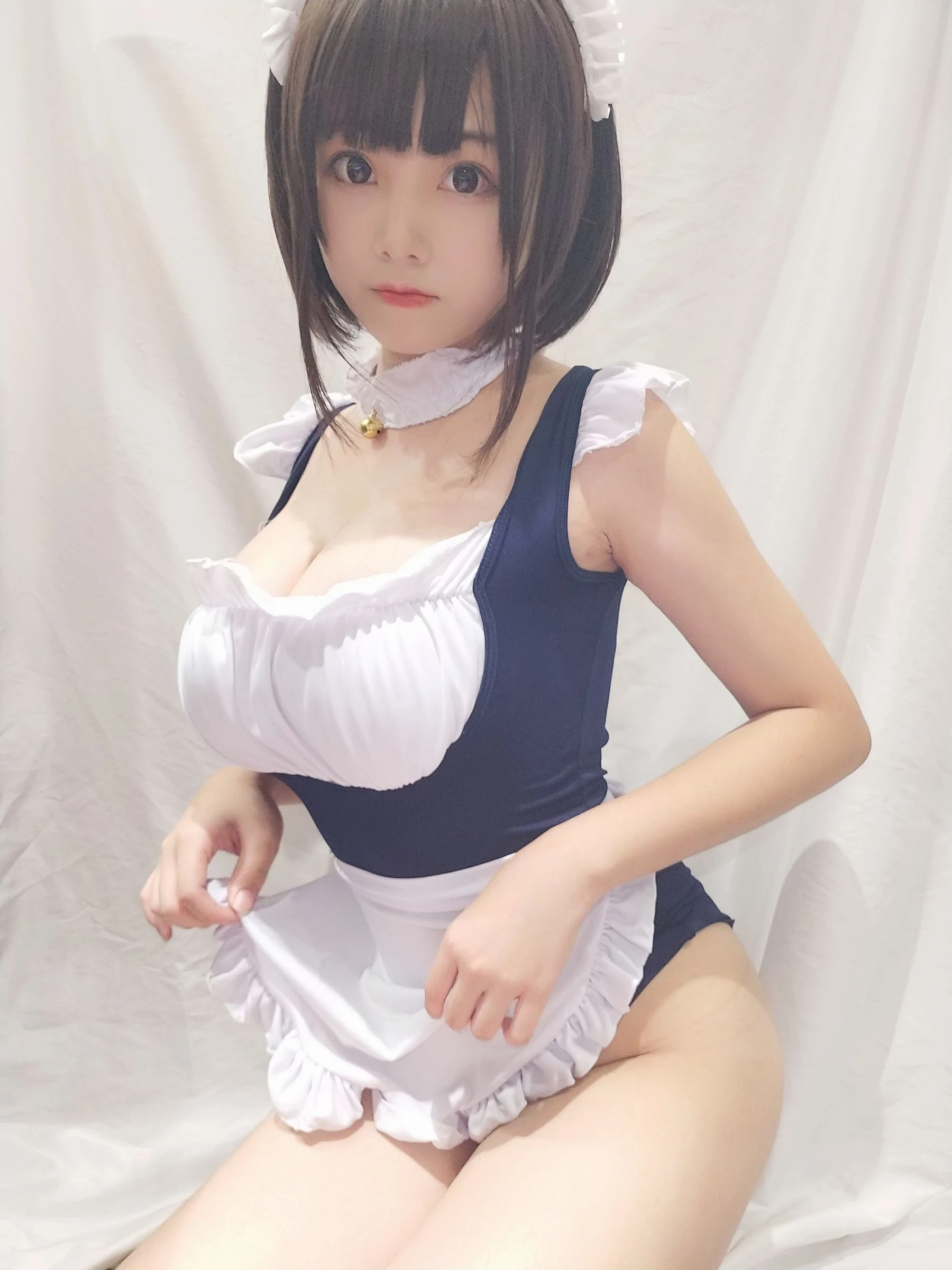 萌系小姐姐蜜汁猫裘 女仆死库水插图1