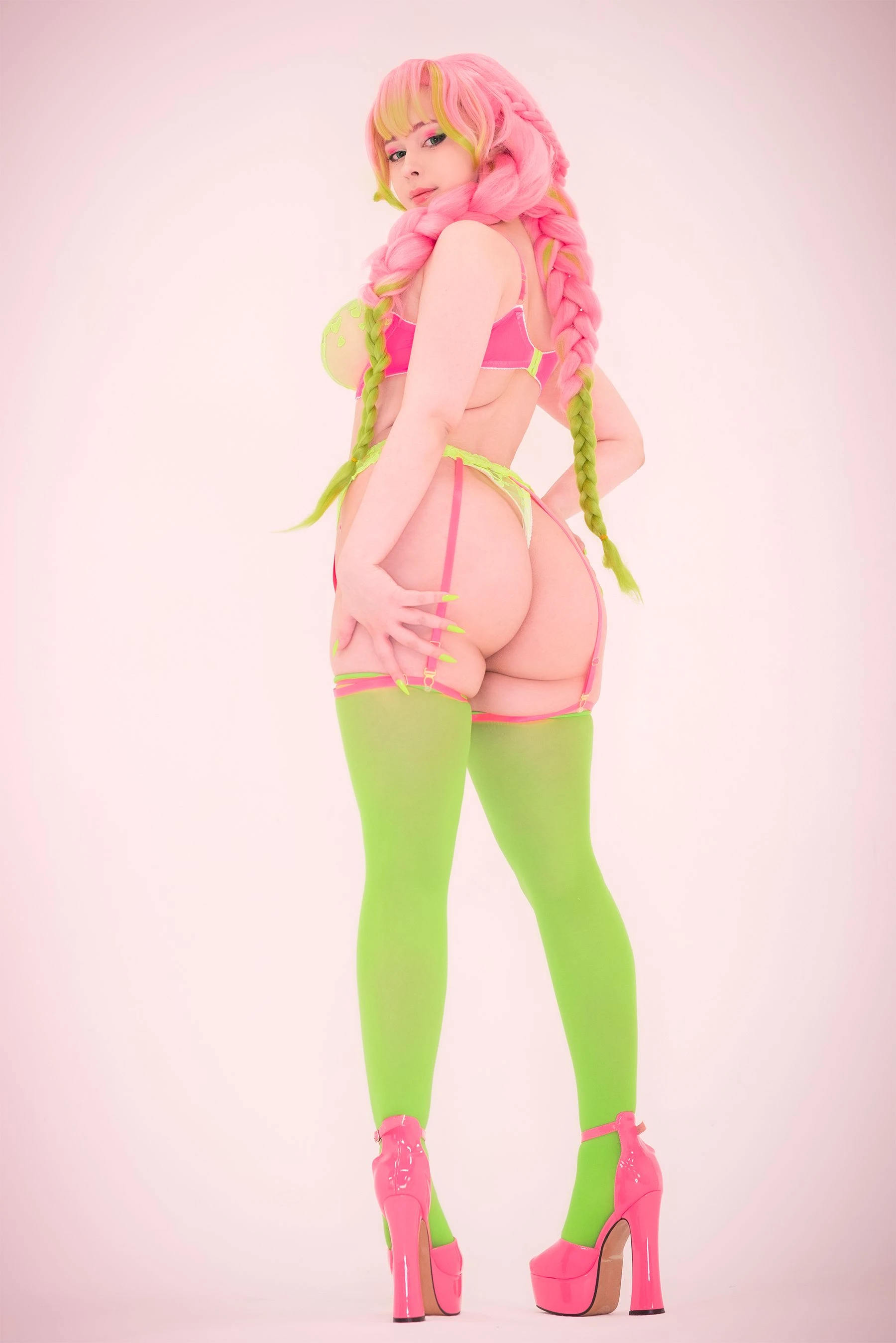 Yoshinobi – Mitsuri Kanroji Lingerie插图7