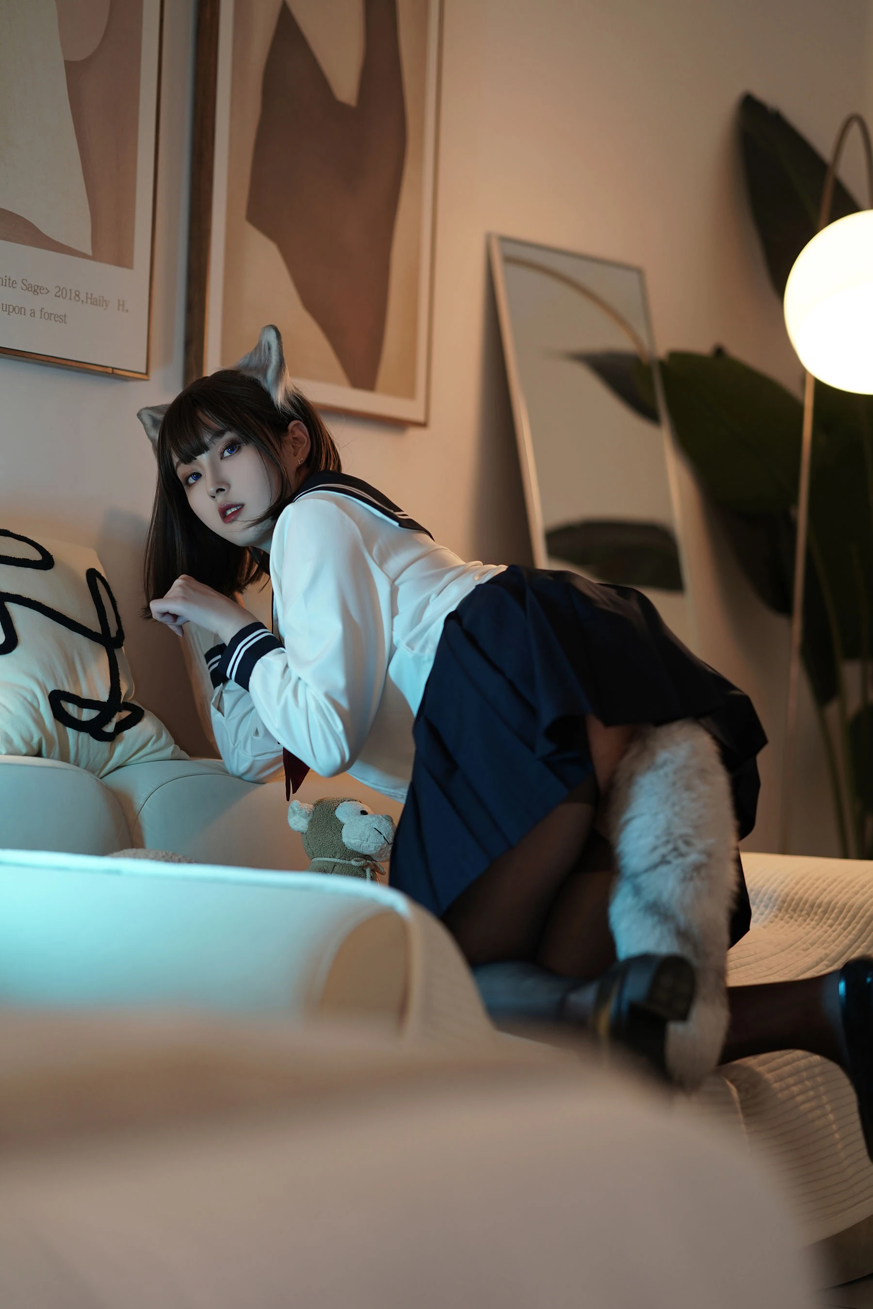 Natsuko夏夏子 – 大尾巴喵插图2