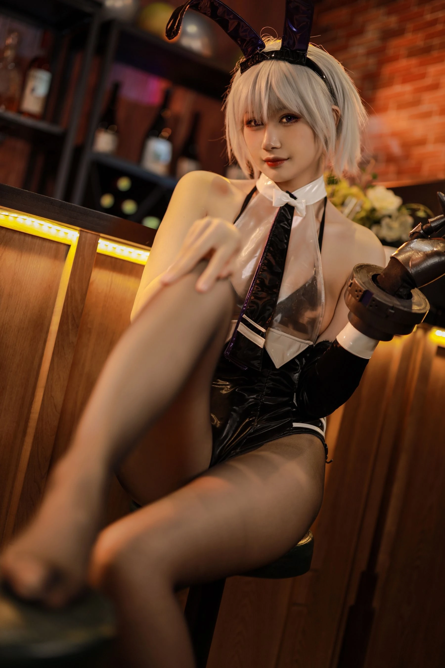 兔胖胖min – 里诺兔女郎 [24P]插图1