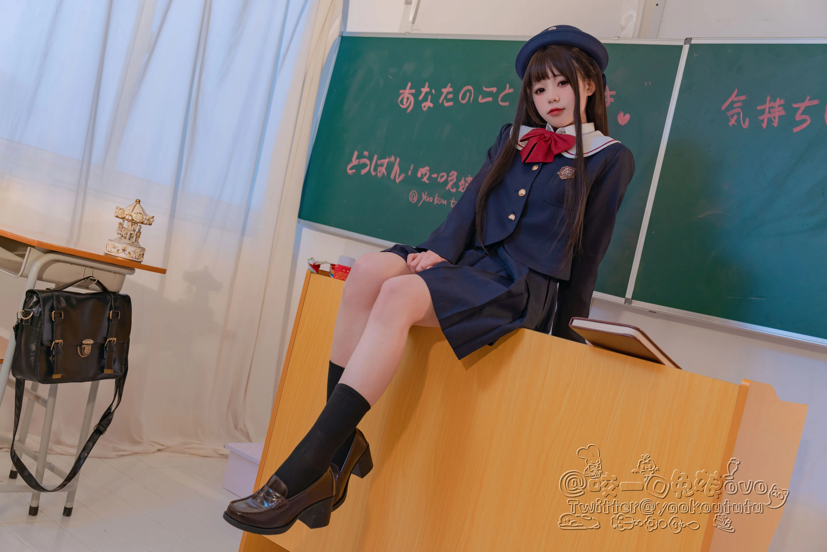 咬一口兔娘 – 入学式 [50P]插图3