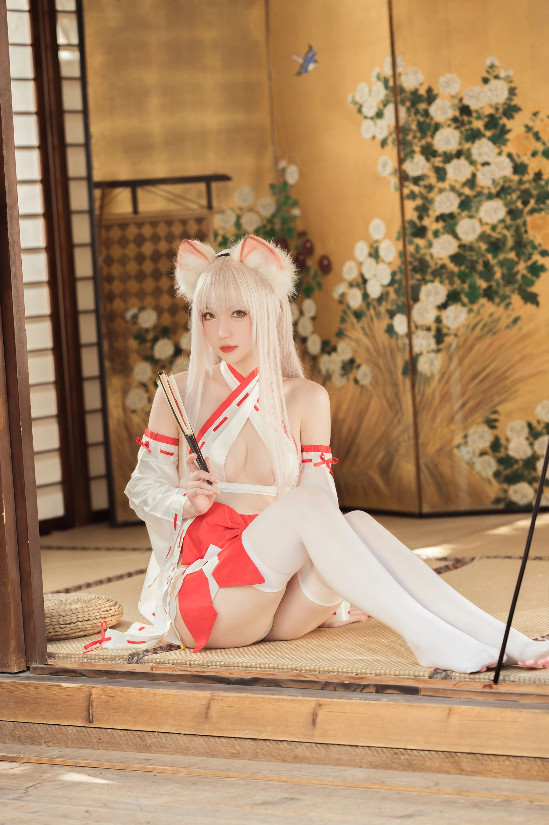 大胸萌妹妖少you1 – 稻荷巫女插图6