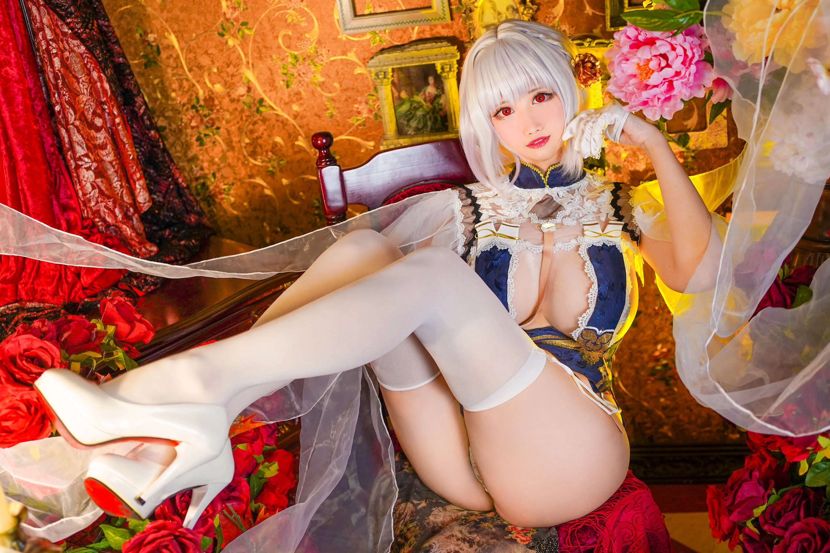 Coser萱-KaYa – 天狼星旗袍 [15P]插图5