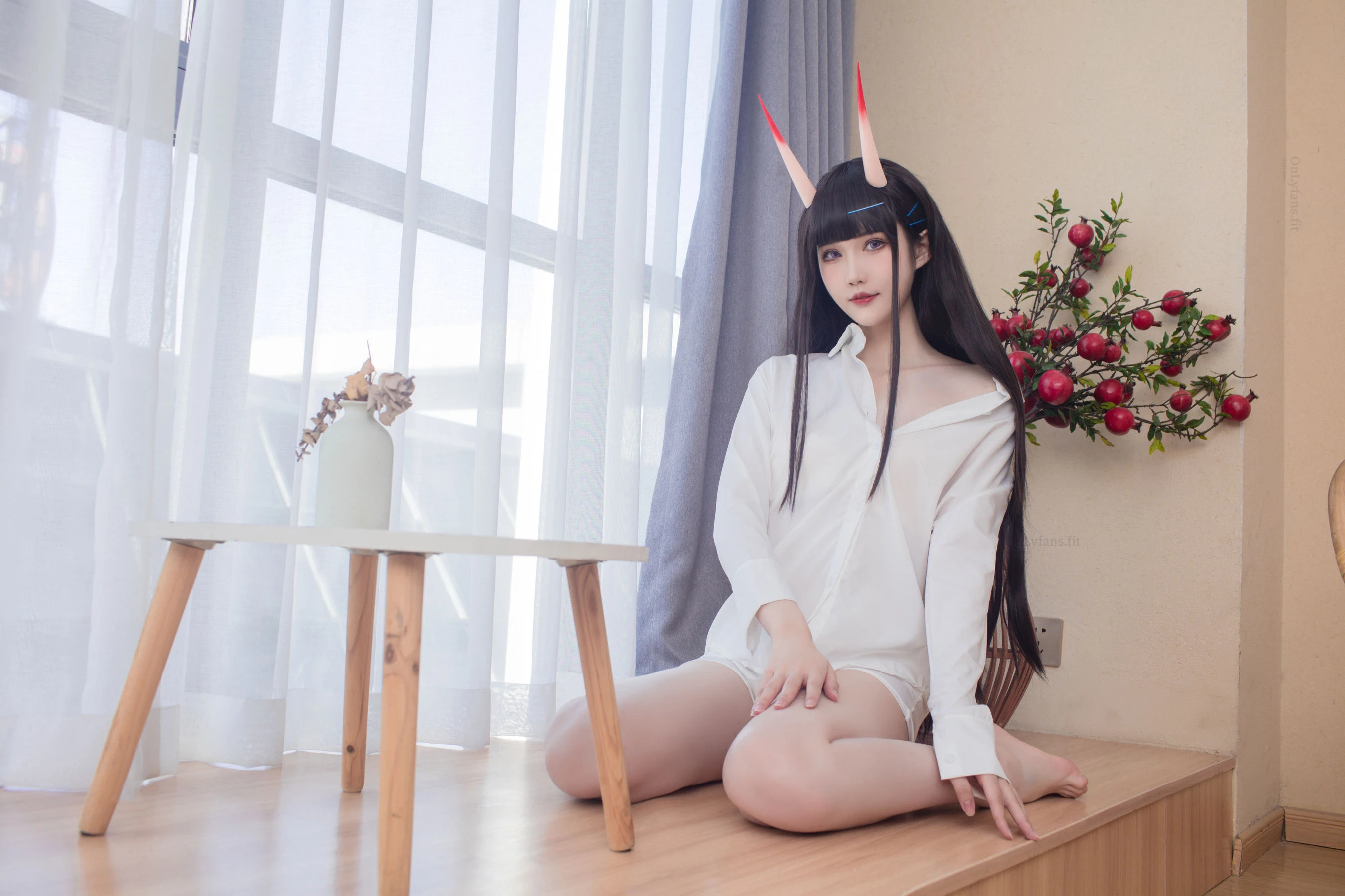 花兮_honoka – 能代 宁静的六叠间插图4