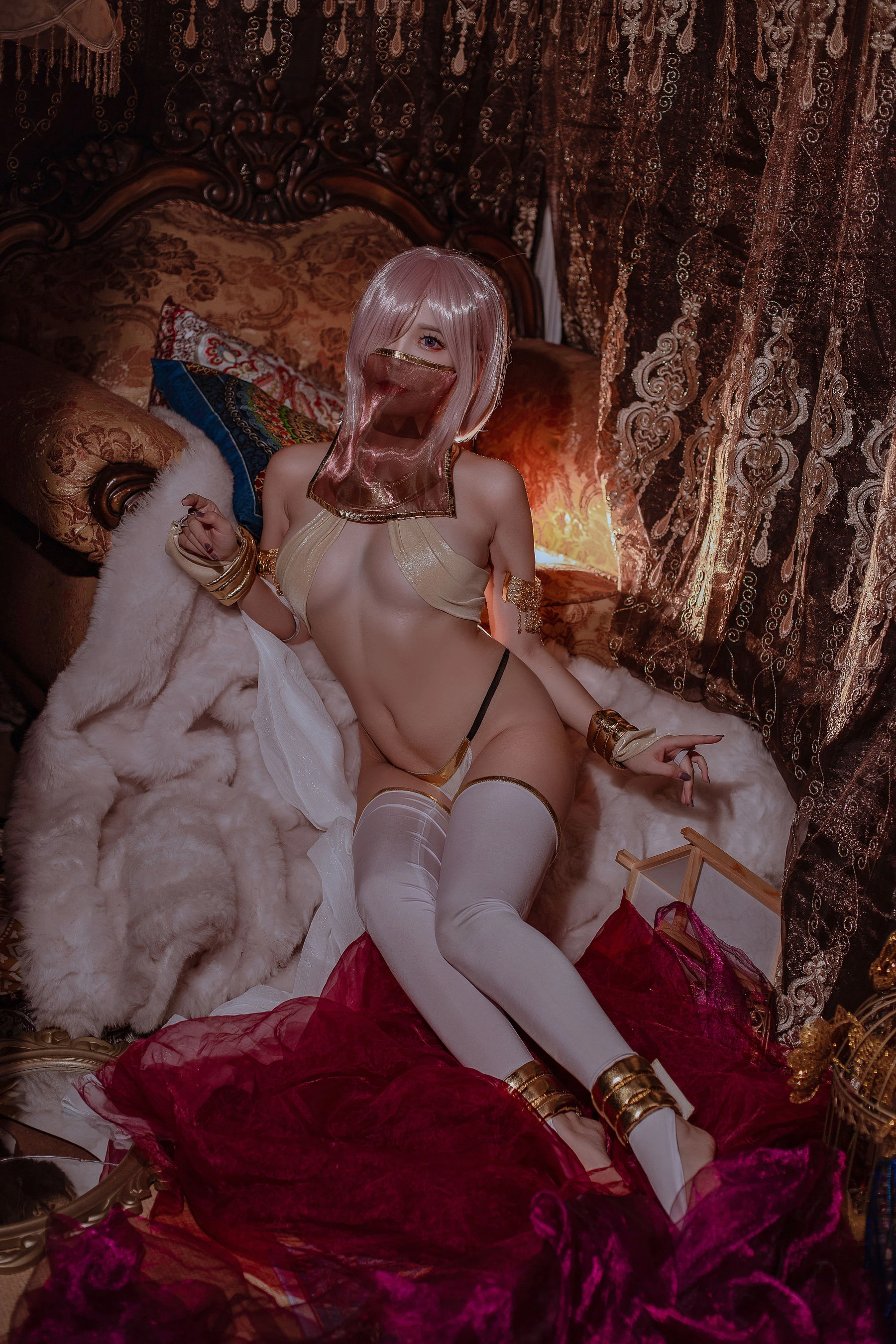 人气Coser二佐Nisa – fate玛修舞娘插图3