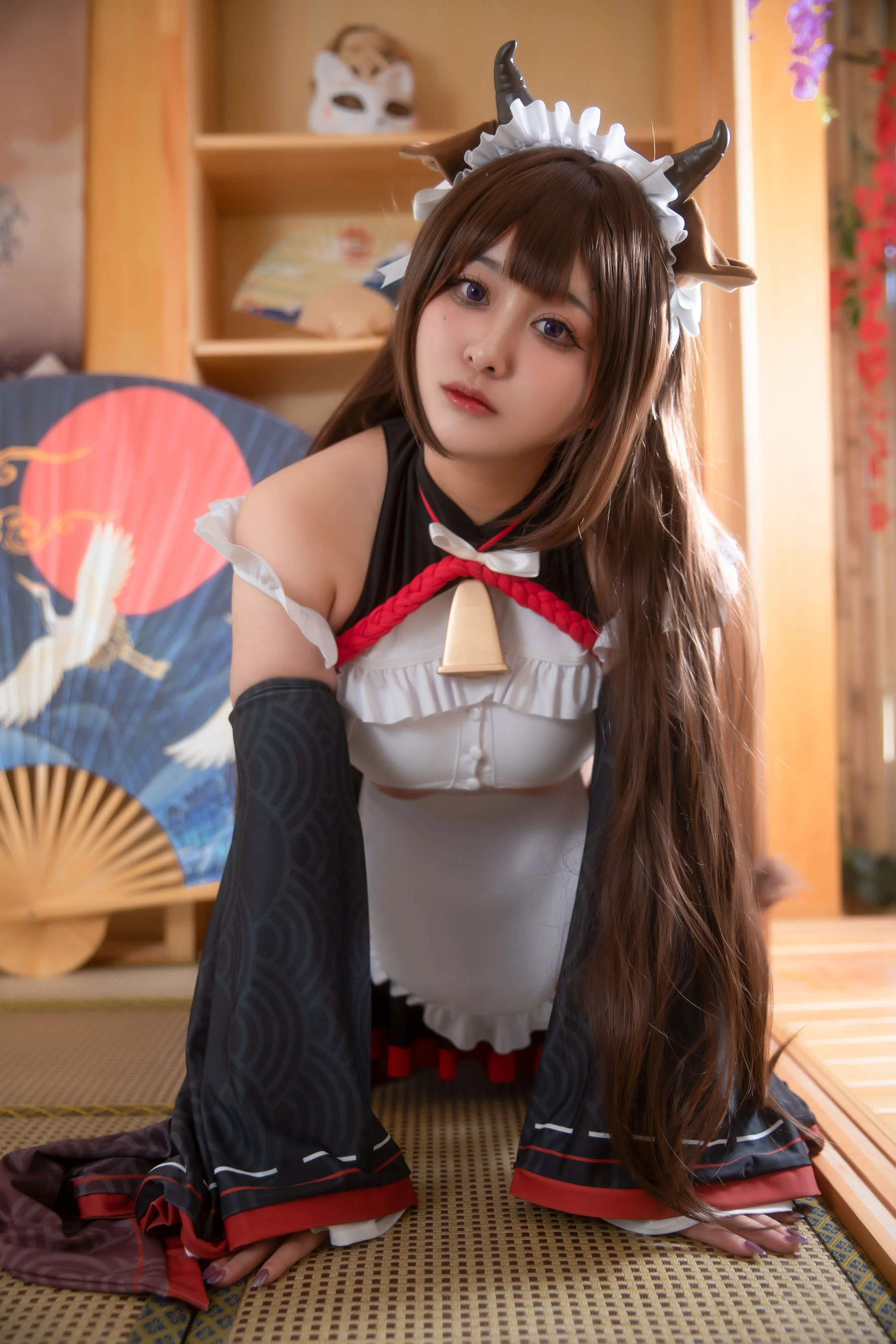 动漫博主洛璃LoLiSAMA – 樫野 迷糊女仆 [64P]插图4