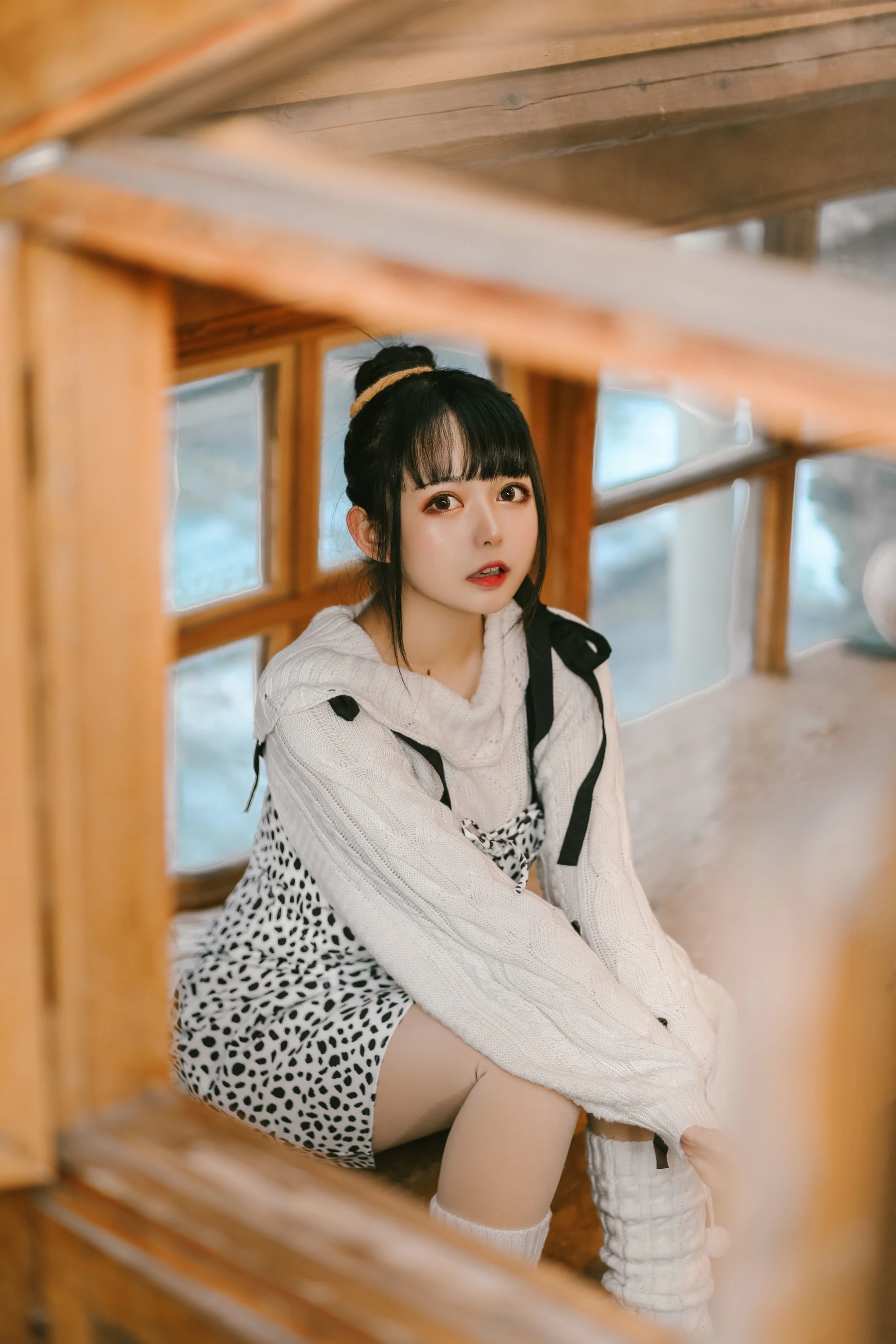 大眼萌妹黑猫猫OvO 少女心事插图8