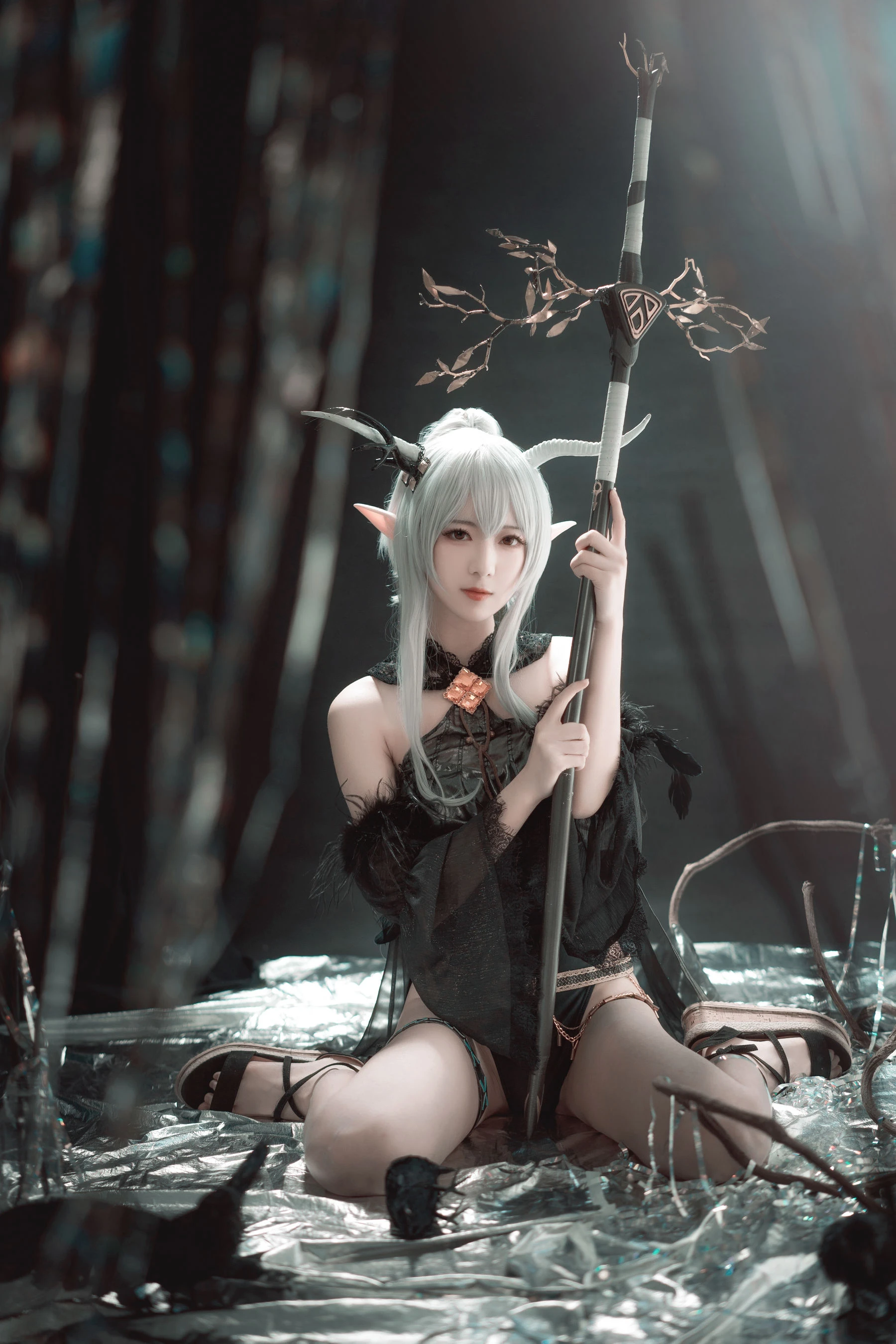 小姐姐弥音音ww 明日方舟 闪灵 [16P]插图5