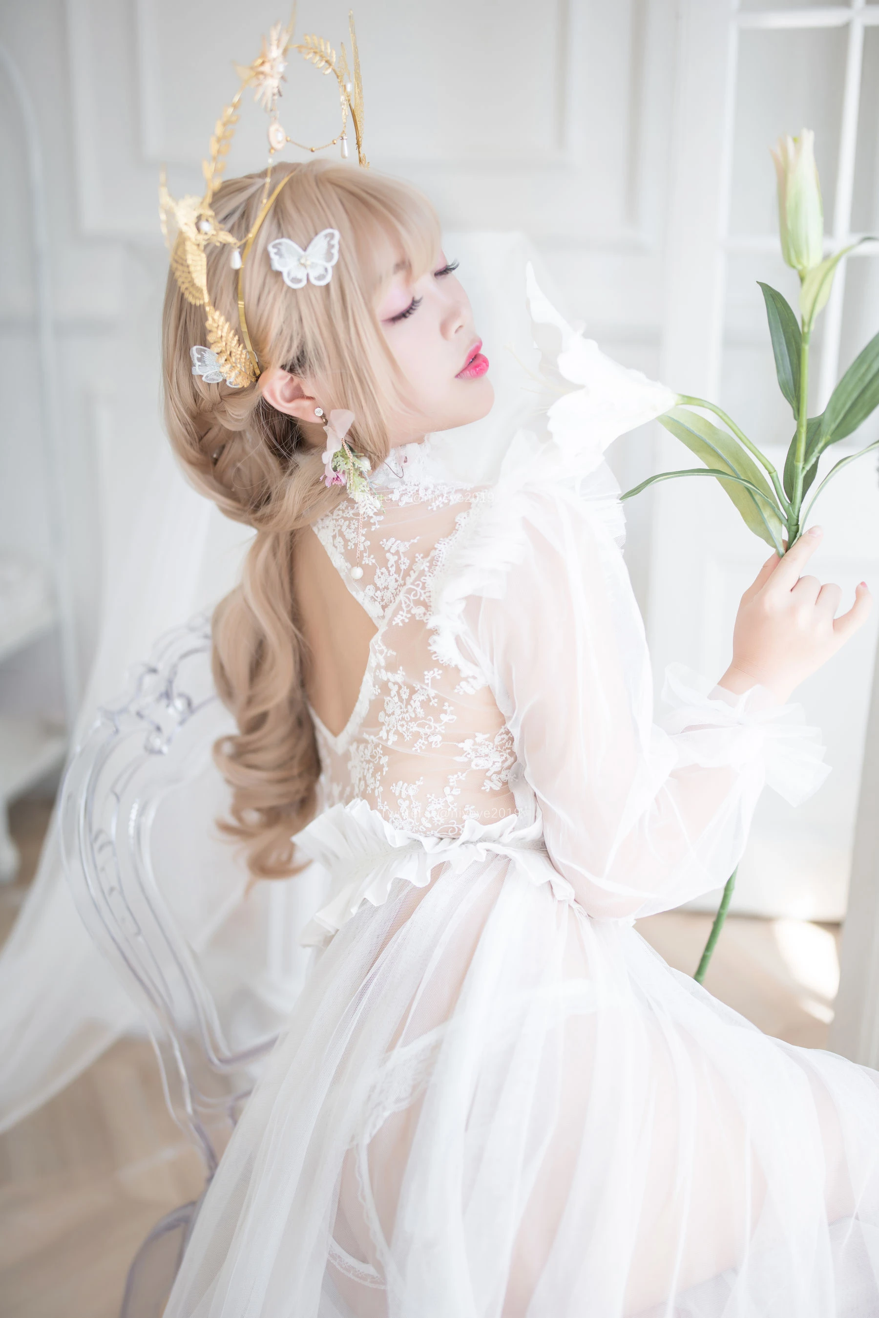 萌系小姐姐-白烨- – 珍珠花嫁插图6