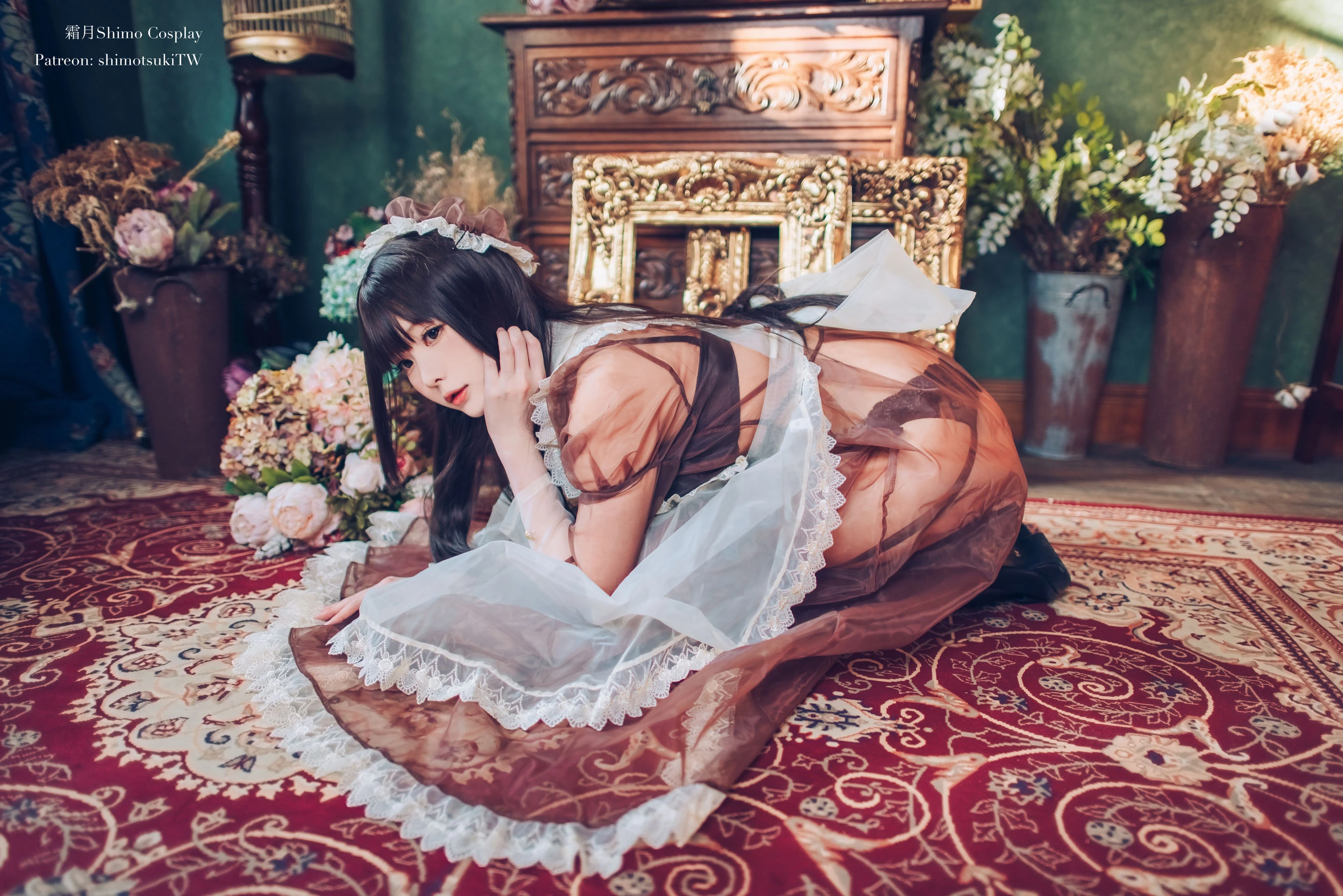 微博妹纸霜月shimo – 女仆插图8