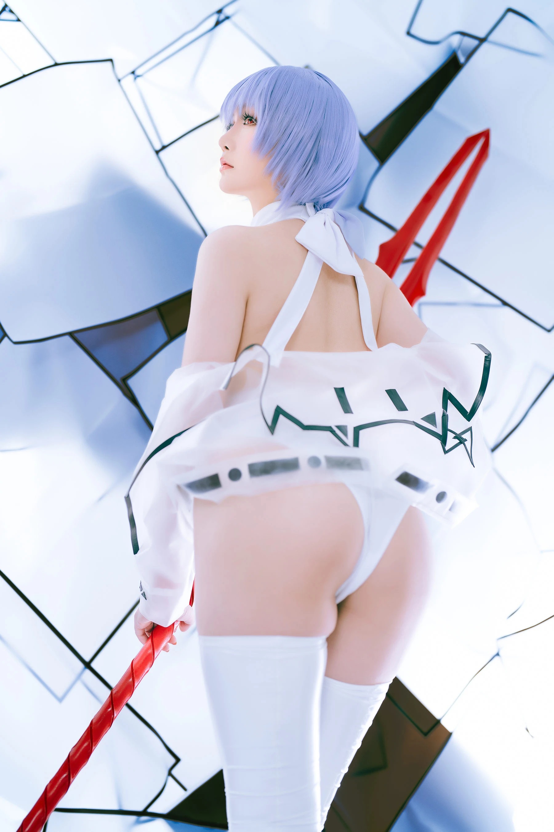 Coser小姐姐星之迟迟 – 绫波丽同人 [61P]插图3