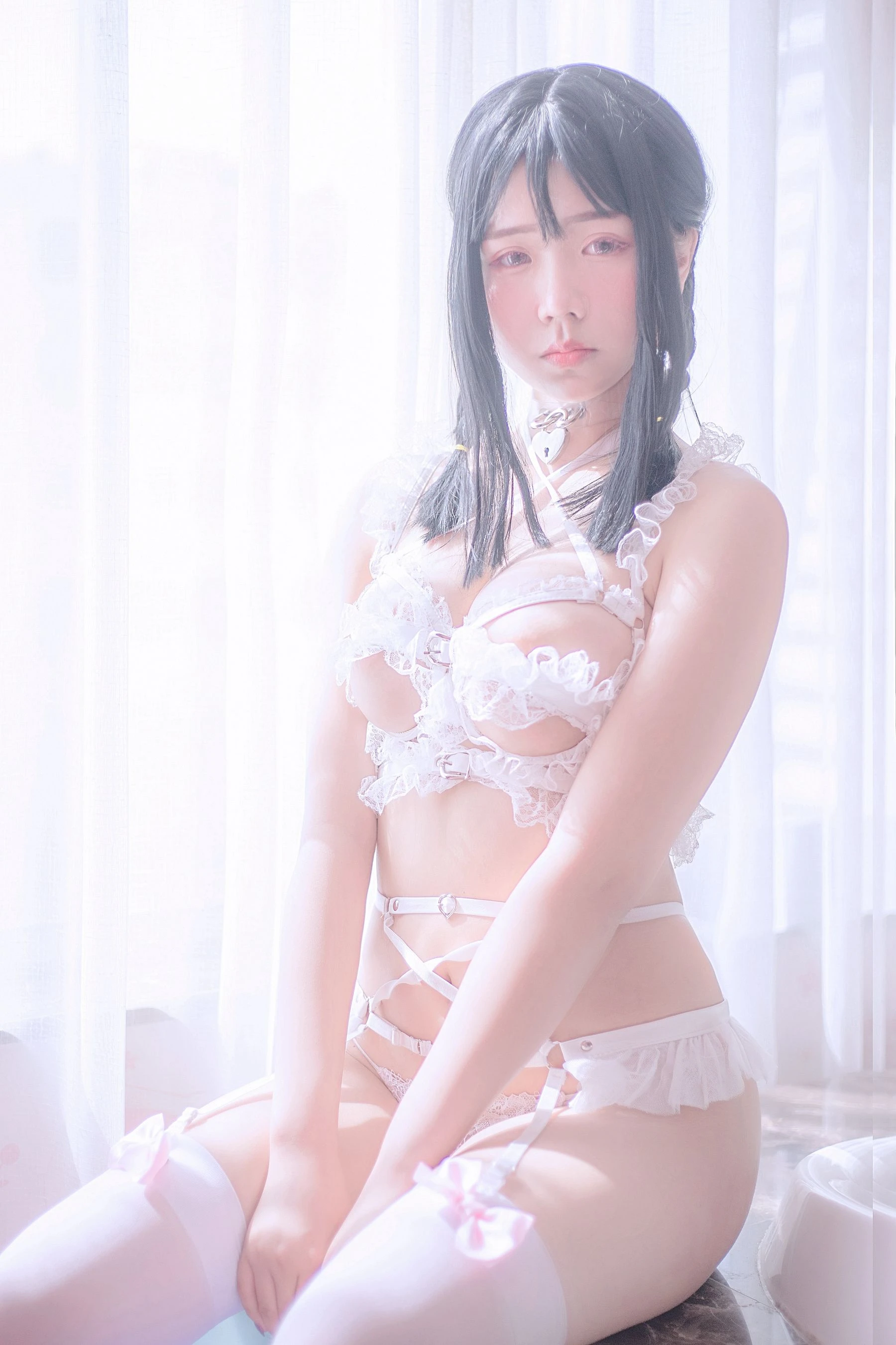 微博妹子 汐 – 束缚插图3