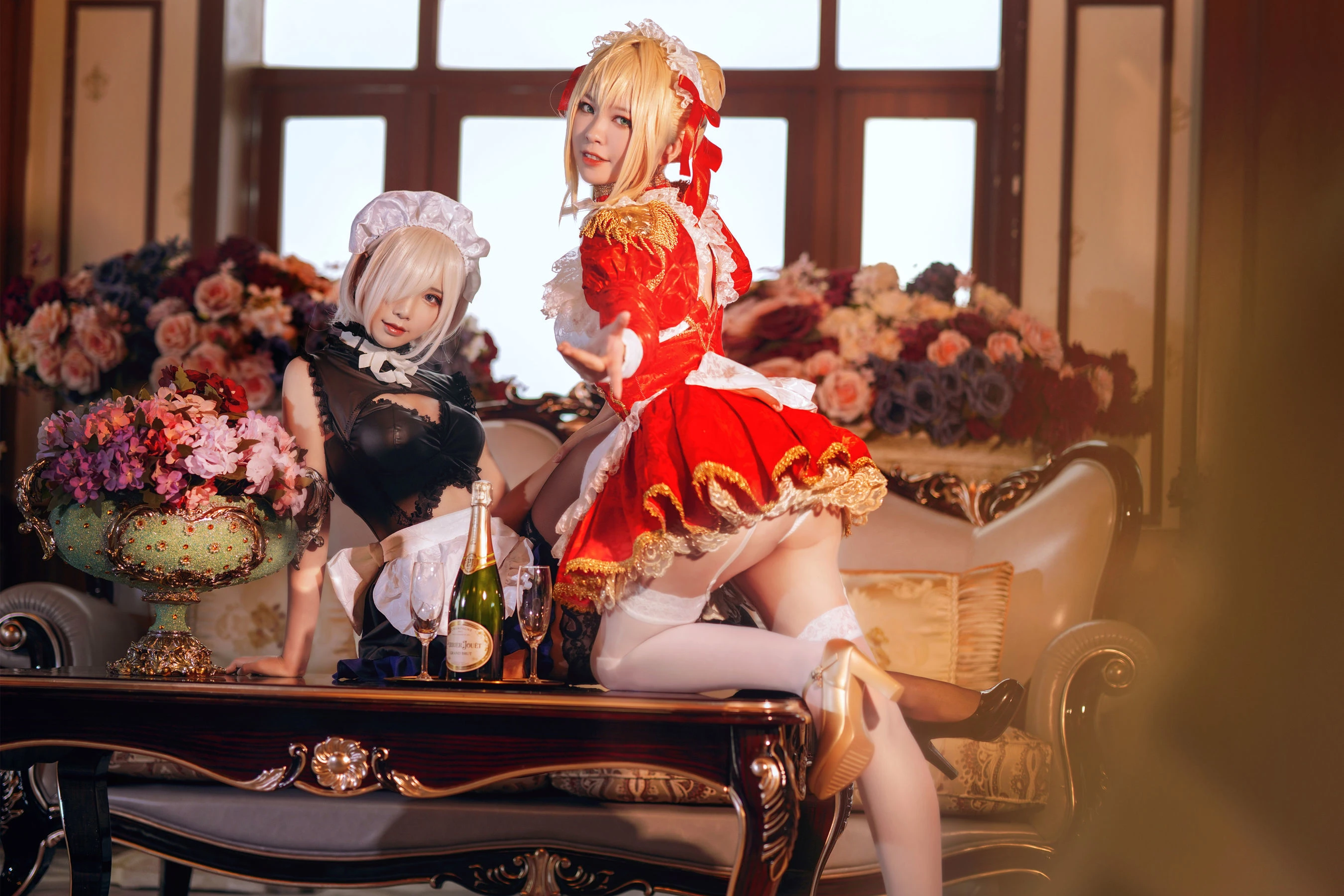 半半子&面饼仙儿 Claudius x Kyrielight Maid插图1