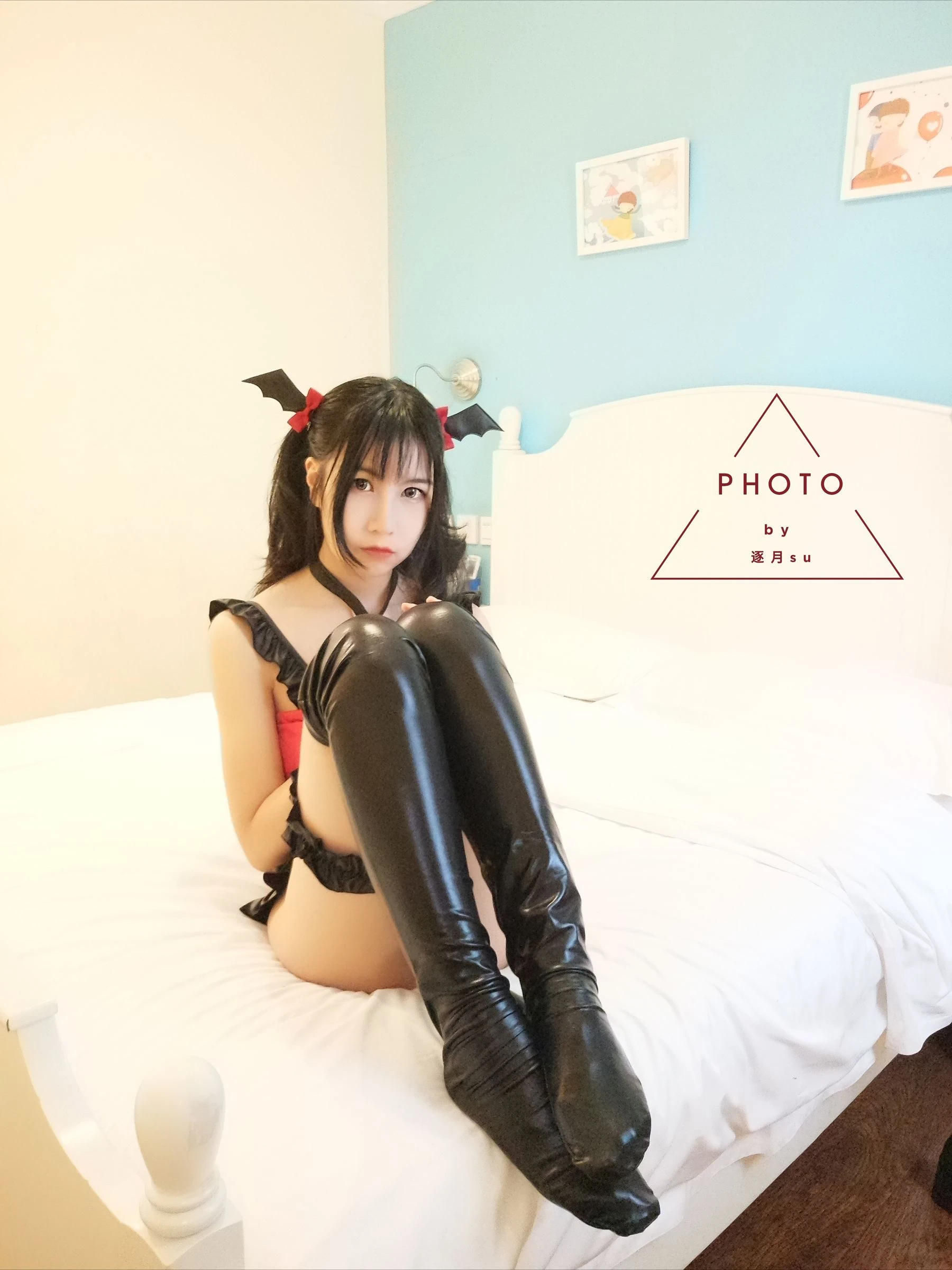 COSER美女逐月su 小恶魔插图3