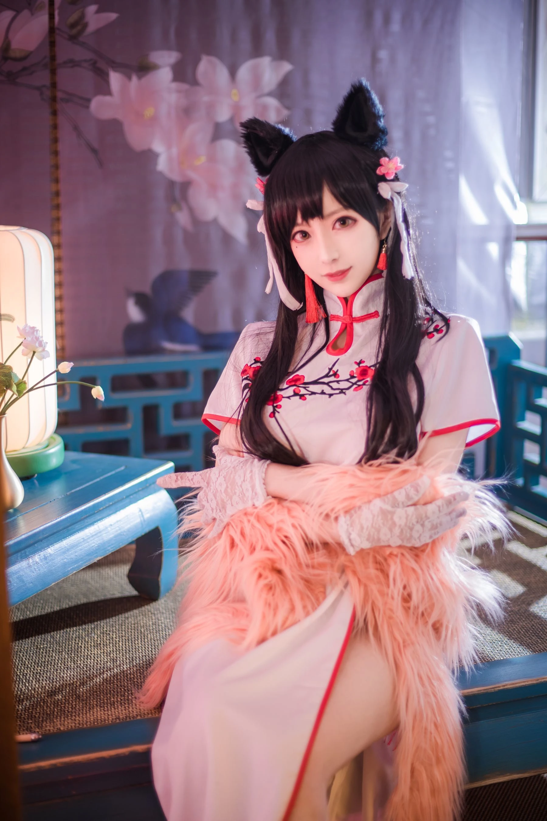 Shika小鹿鹿 – 爱宕旗袍插图5
