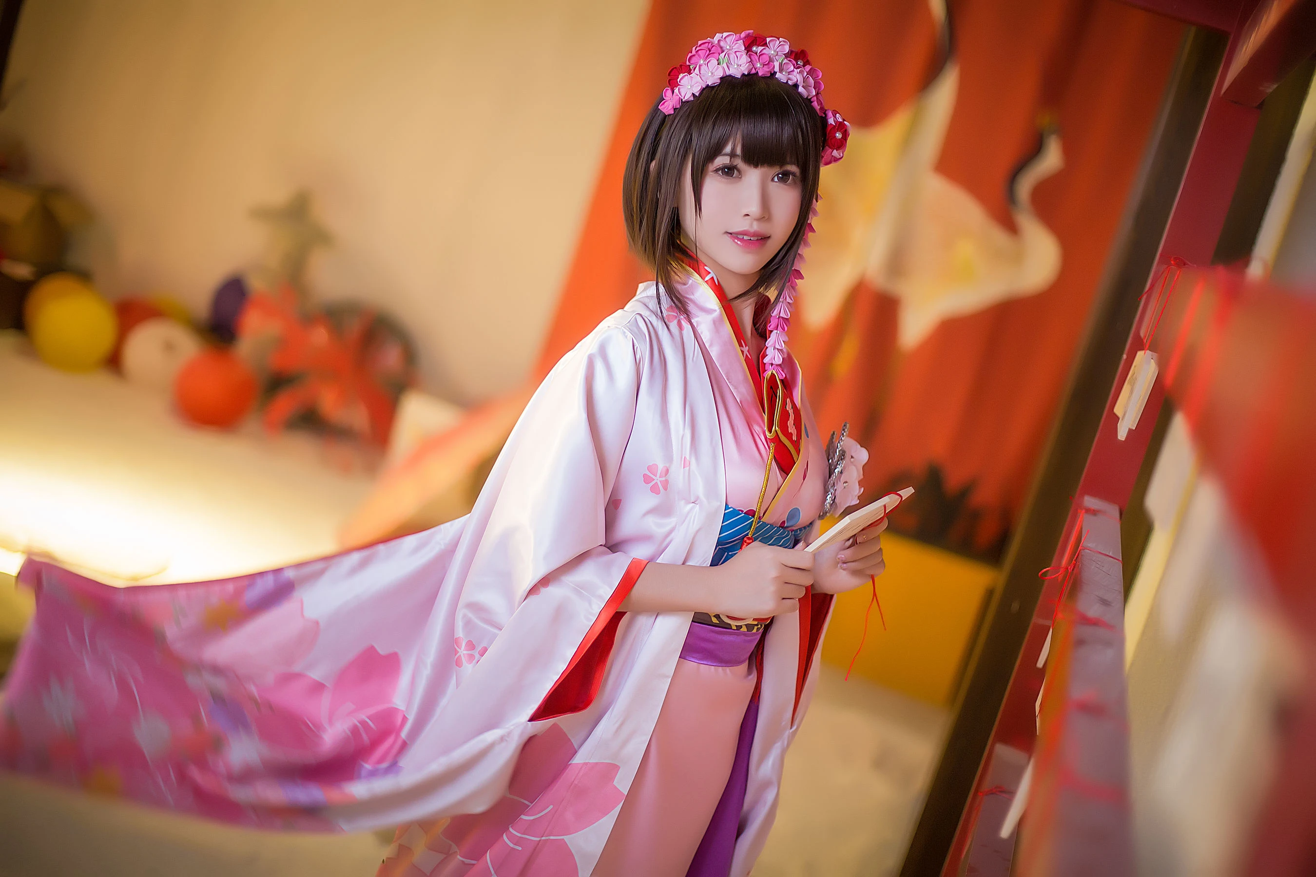 超人气Coser鳗鱼霏儿 圣人惠 和服 [12P]插图2