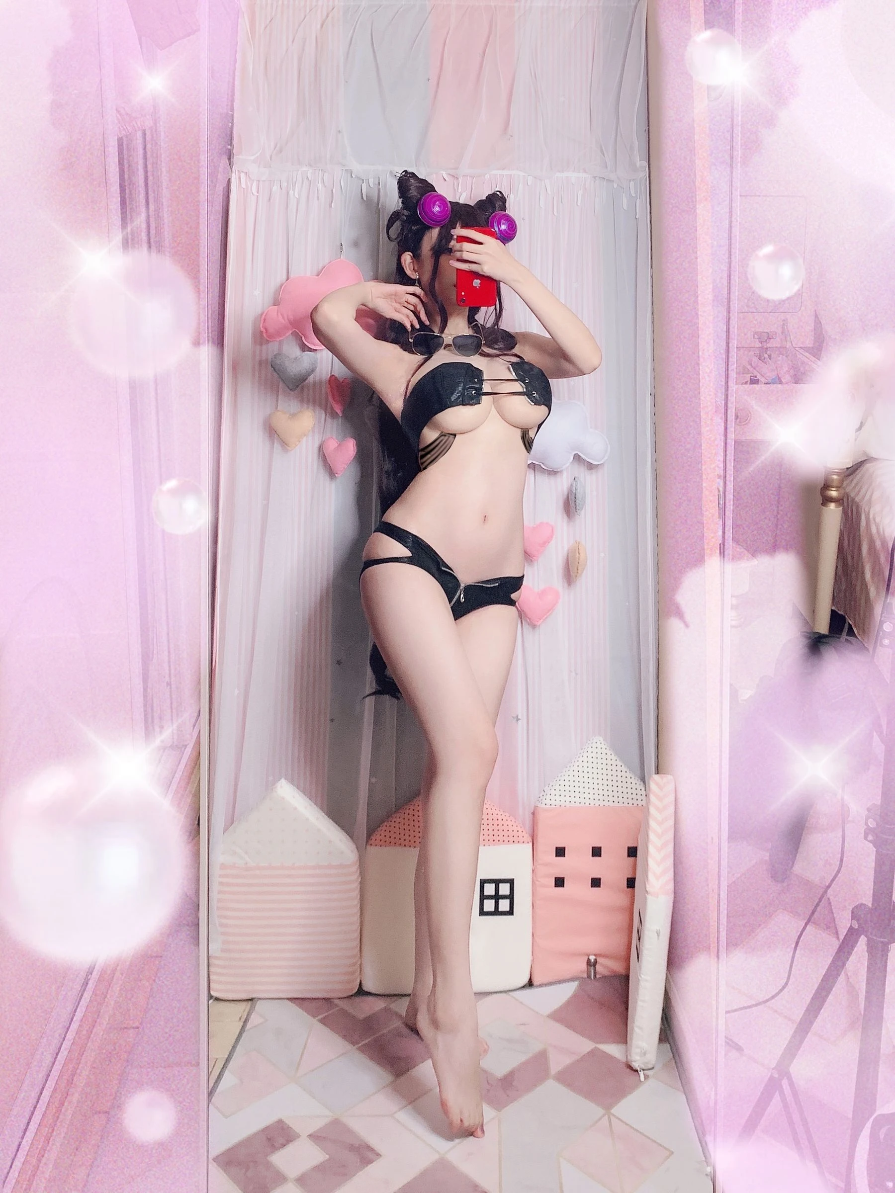 COS福利rioko凉凉子 紫式部泳装 [15P]插图6