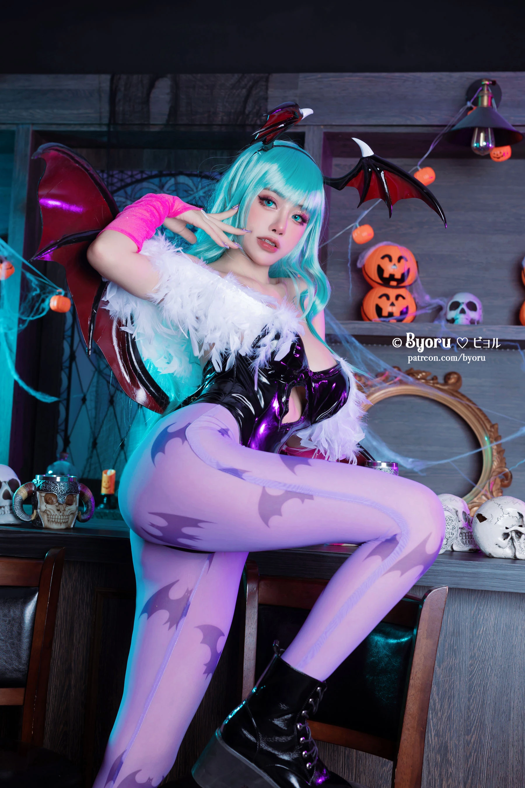 日本性感萝莉Byoru – Morrigan [32P]插图5