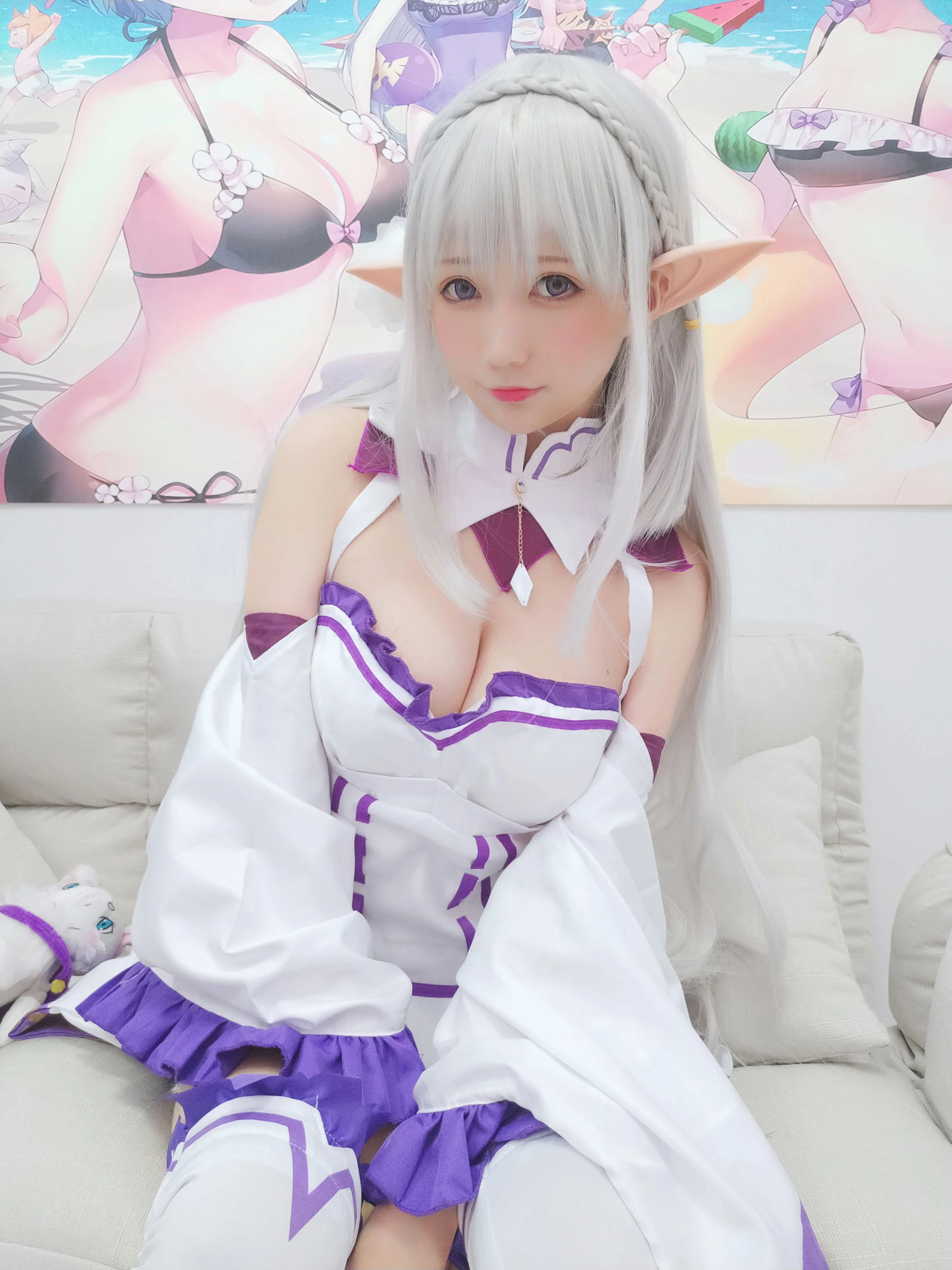 NAGISA魔物喵 自摄系列 No.005 艾米莉亚插图6