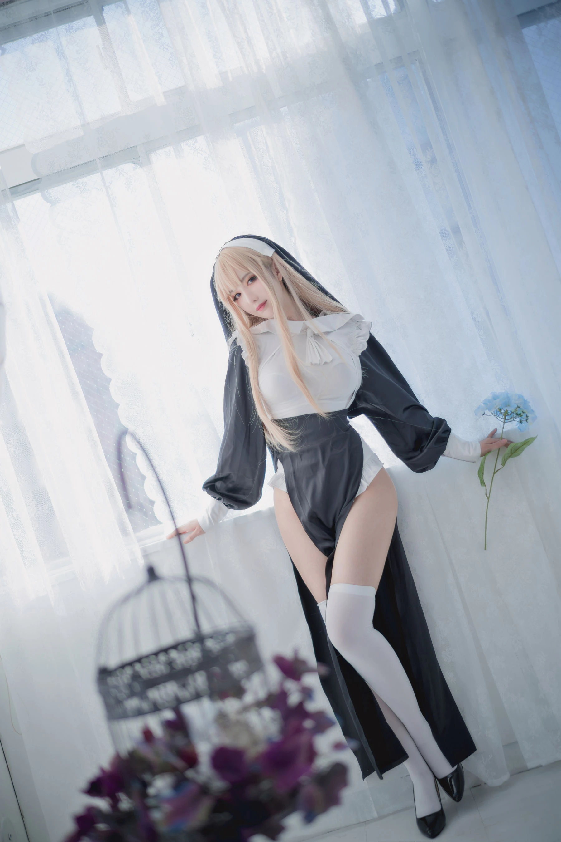 Shika小鹿鹿 – 修女插图8